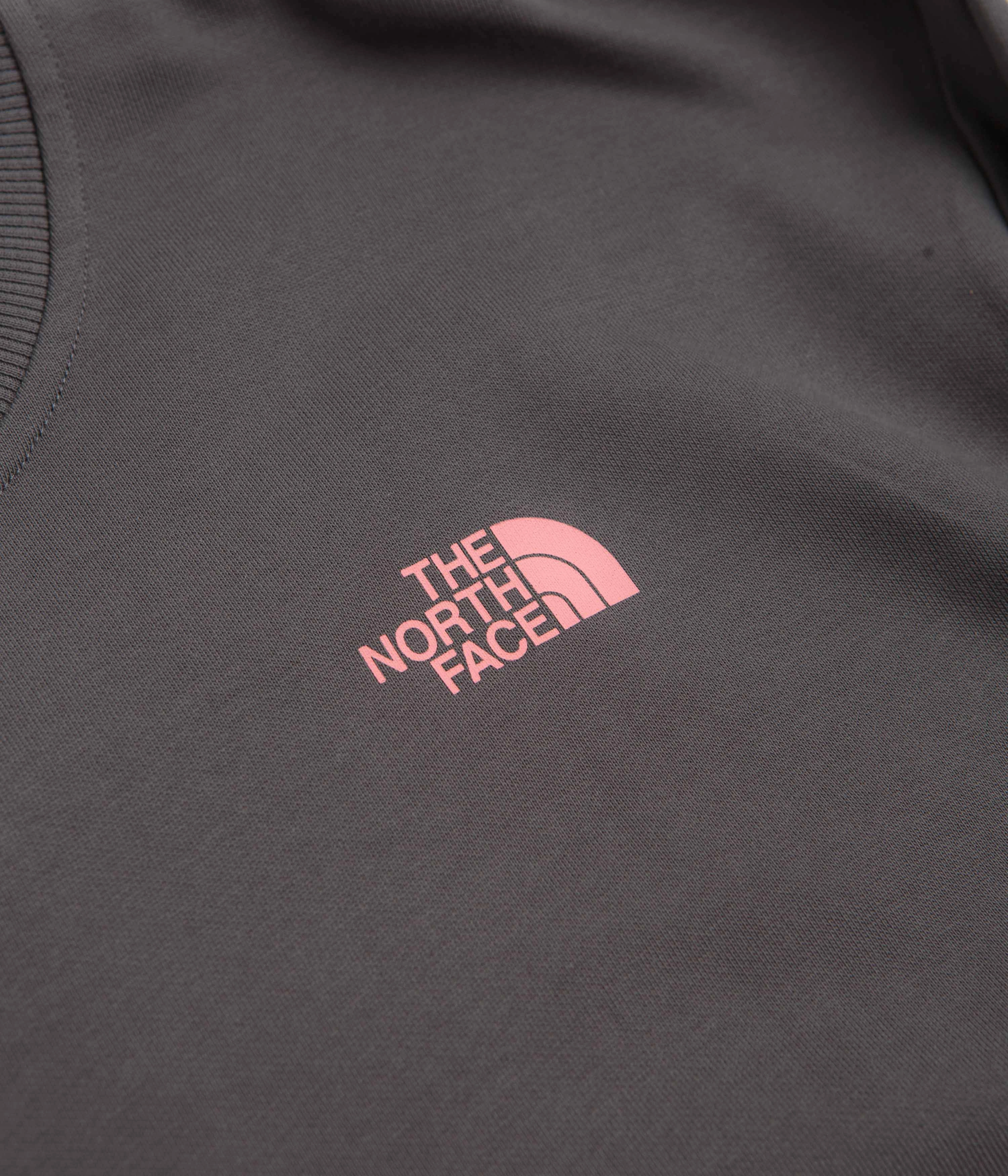 The North Face Expedition Celebration Oversized Crewneck Sweatshirt - Anthracite Grey Smart Layer