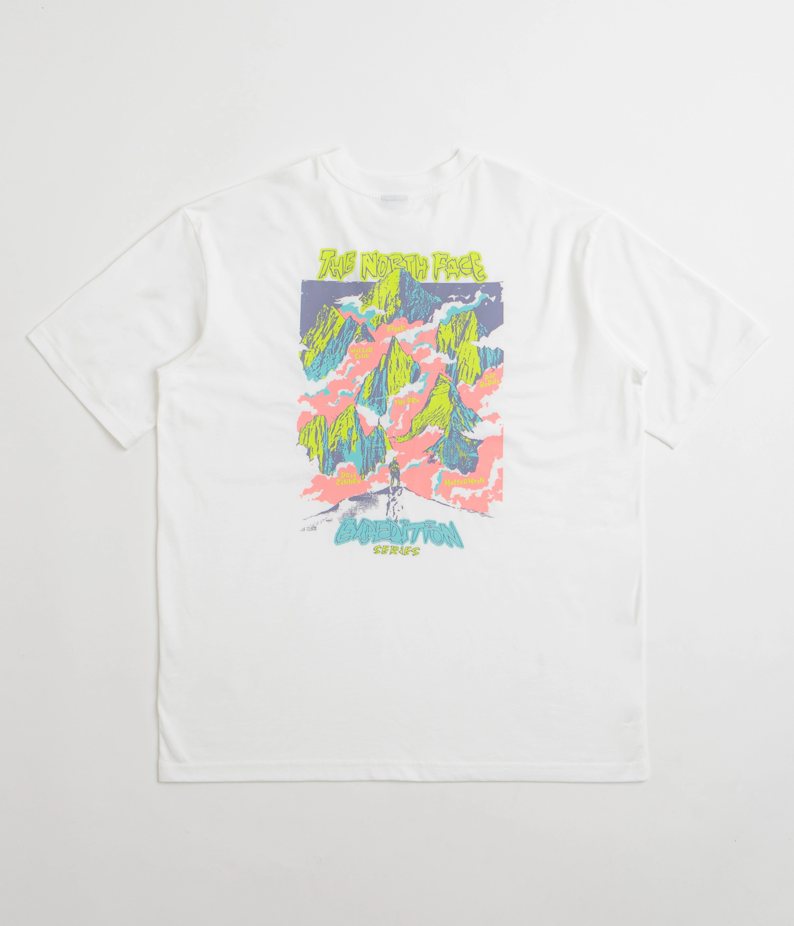 Chic Comfort Style Cozy Layering The North Face Expedition Celebration Oversized T-Shirt - TNF White