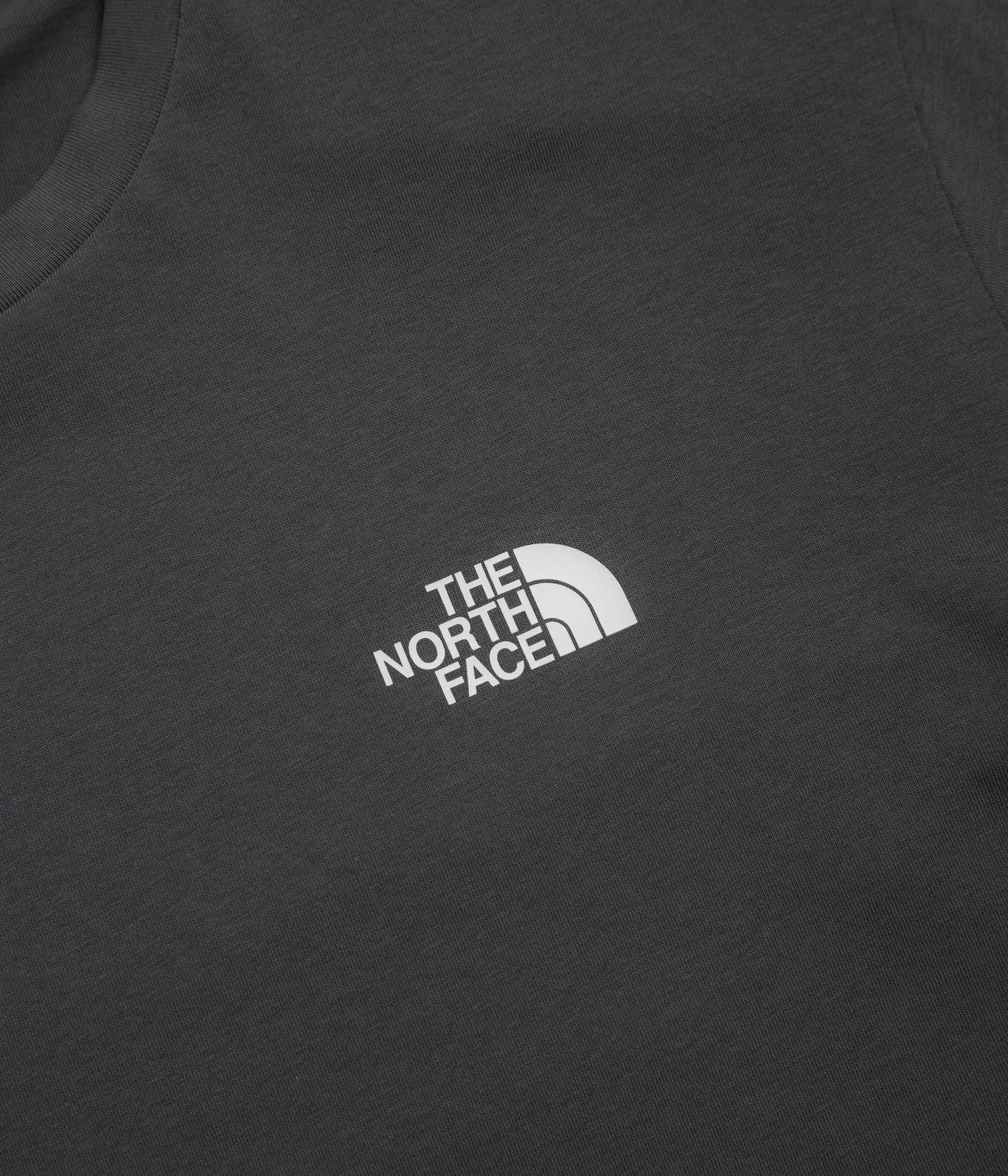 The North Face Explore Gear Relaxed T-Shirt - Anthracite Grey cotton material Trendy Design