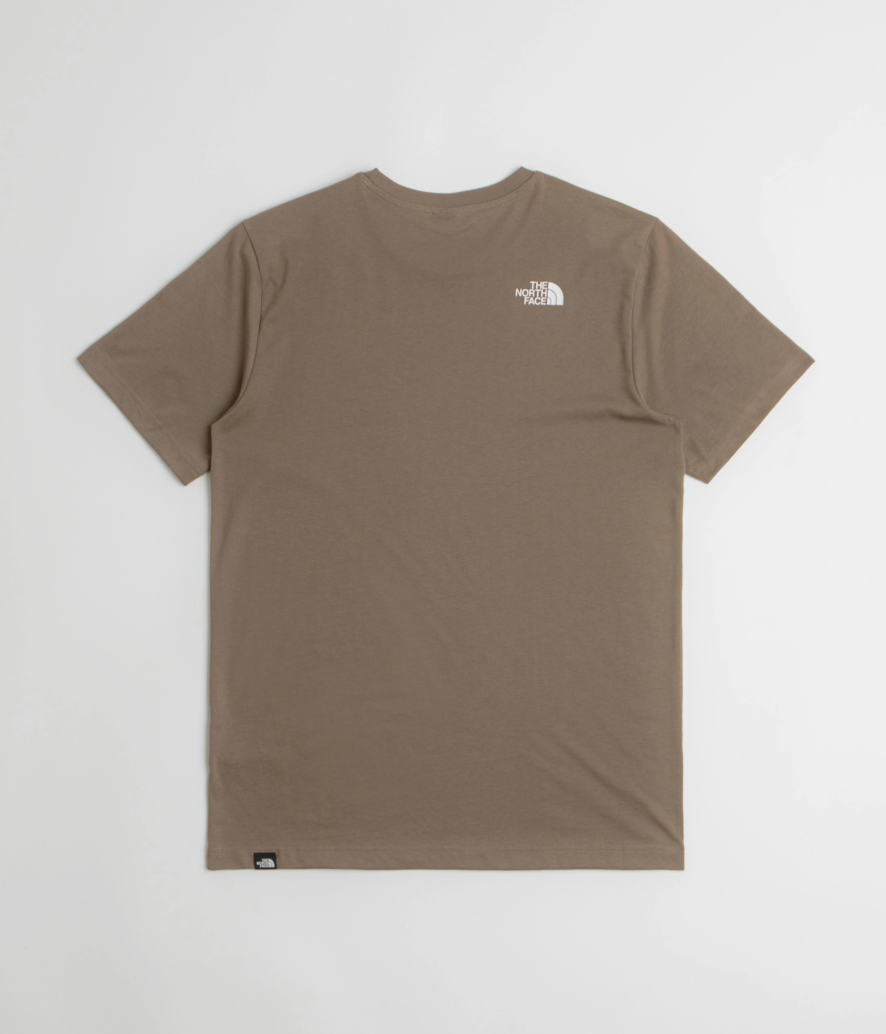 The North Face Simple Dome T-Shirt - Mocha Brown Essential Fashion anti static coating