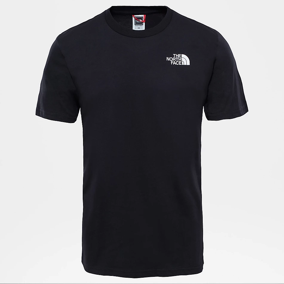 The North Face Simple Dome Tee | BLACK Bold Statement Layered Style