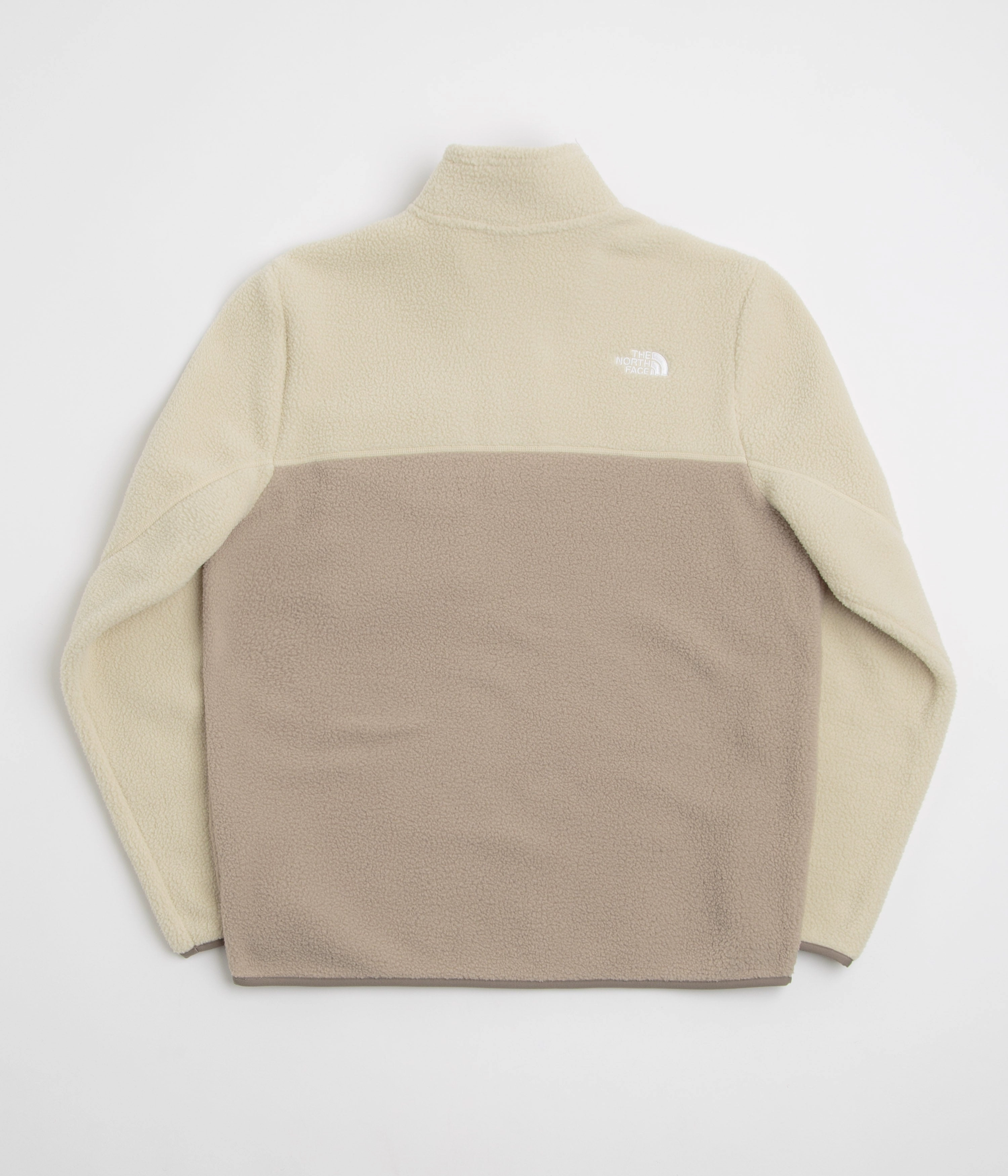 thermal fabric The North Face Yumiori 1/4 Zip Fleece - Mushroom Grey / Gravel