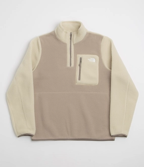 Trail Walk The North Face Yumiori 1/4 Zip Fleece - Mushroom Grey / Gravel