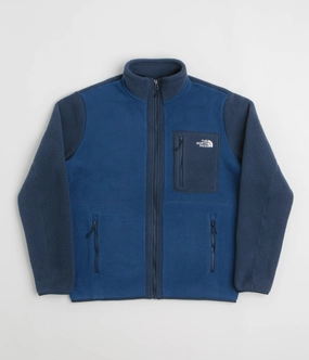 The North Face Yumiori Full Zip Fleece - Estate Blue / Summit Navy Rough Terrain