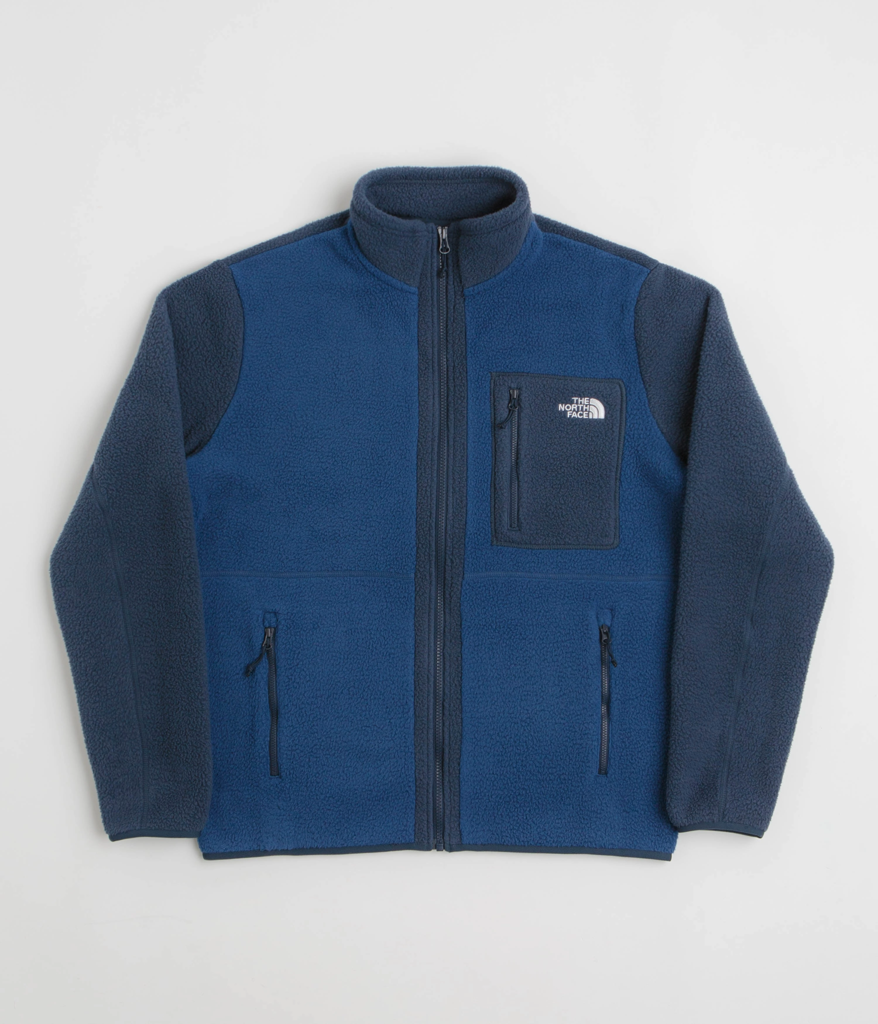 The North Face Yumiori Full Zip Fleece - Estate Blue / Summit Navy Rough Terrain