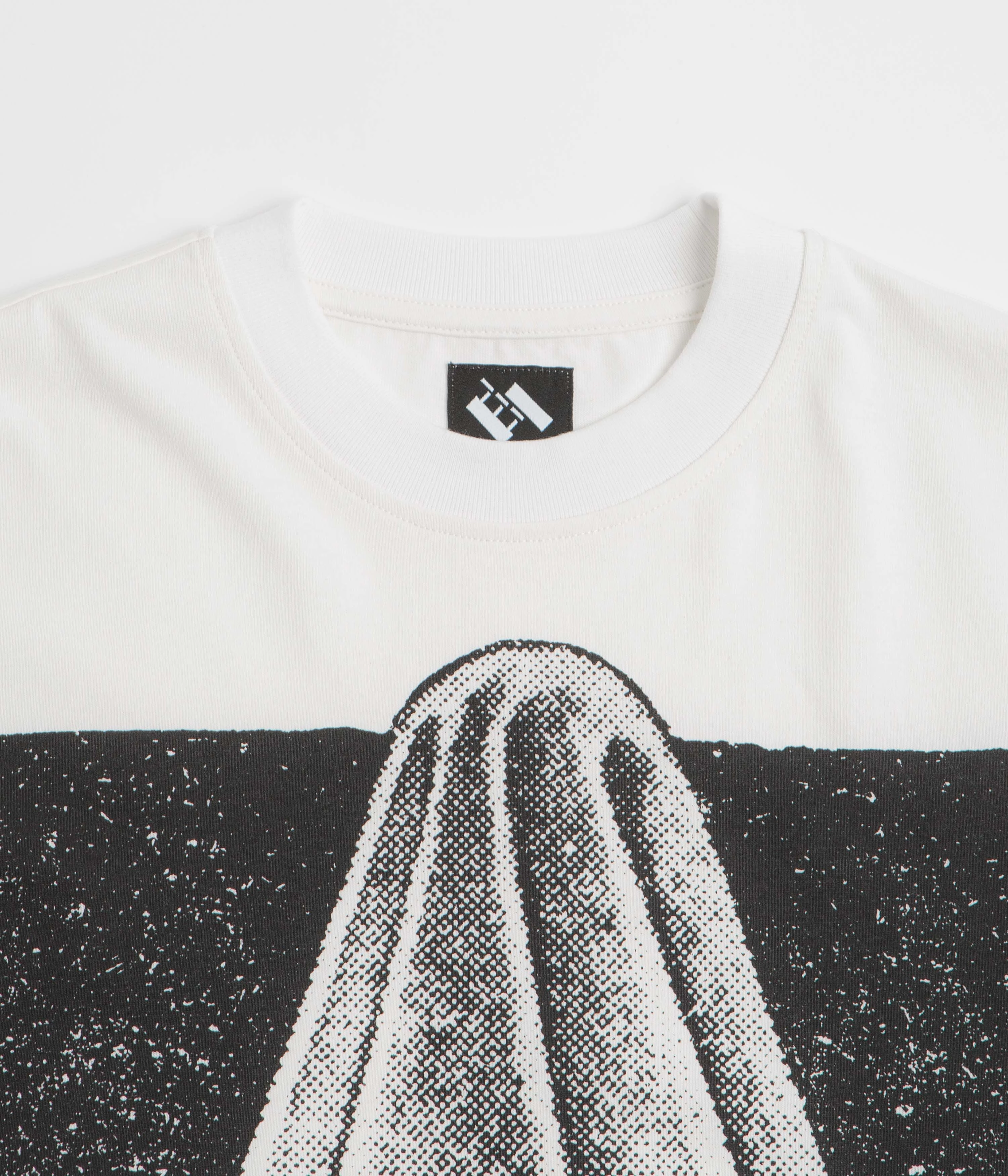 The Trilogy Tapes Drapery T-Shirt - White Non-toxic