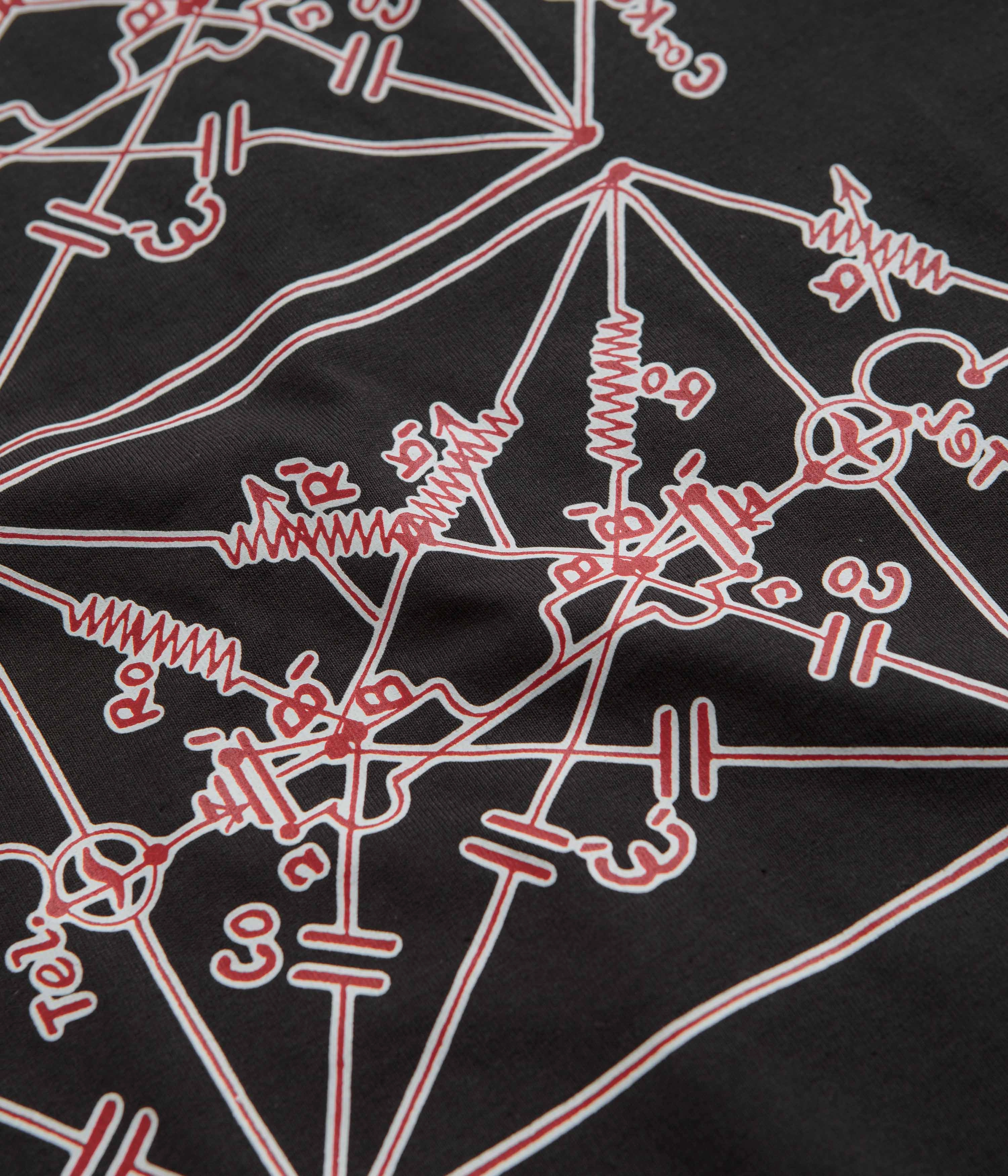 The Trilogy Tapes Envelope Goat T-Shirt - Black EcoFriendlyDyes