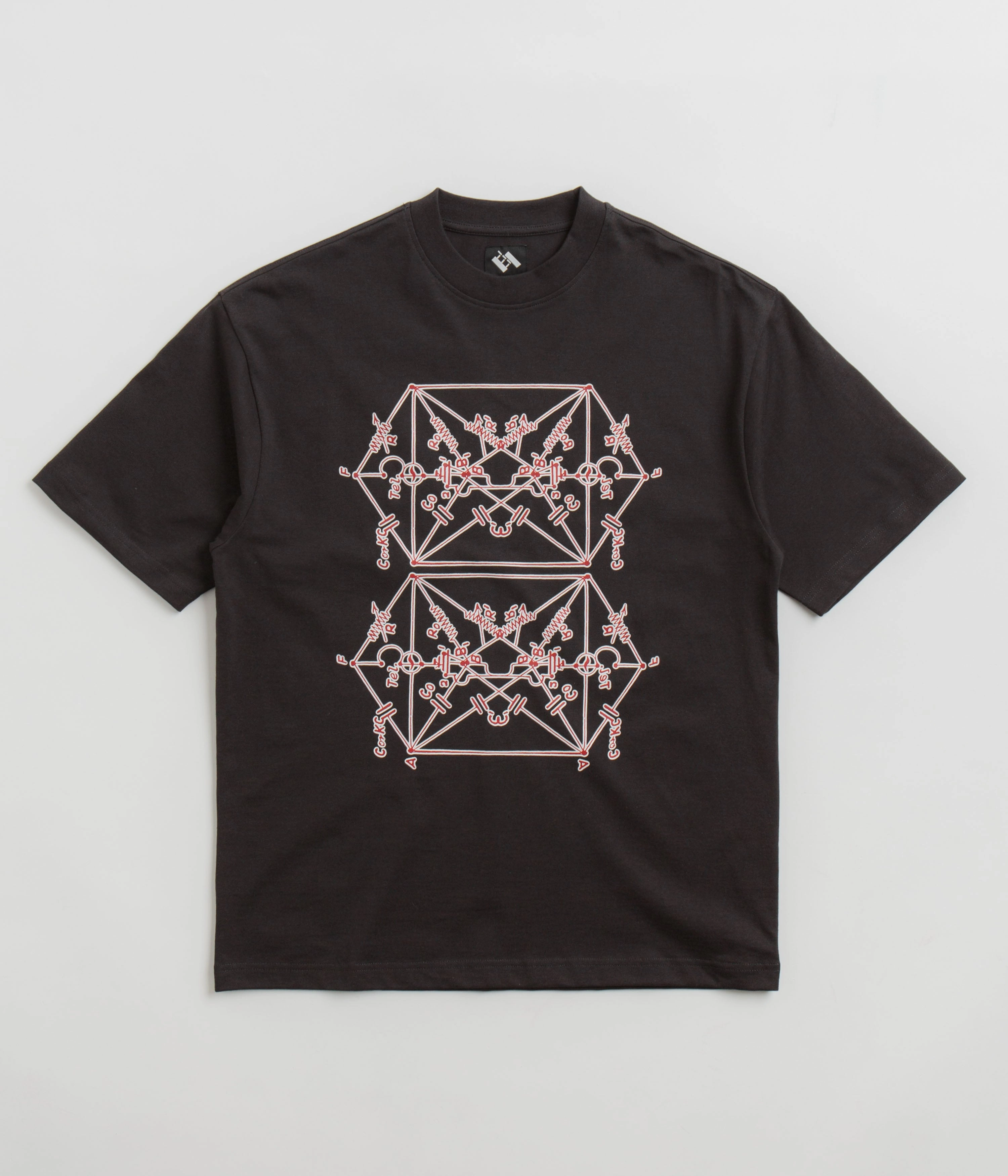 The Trilogy Tapes Envelope Goat T-Shirt - Black Simple Comfort Wear Non Toxic Materials