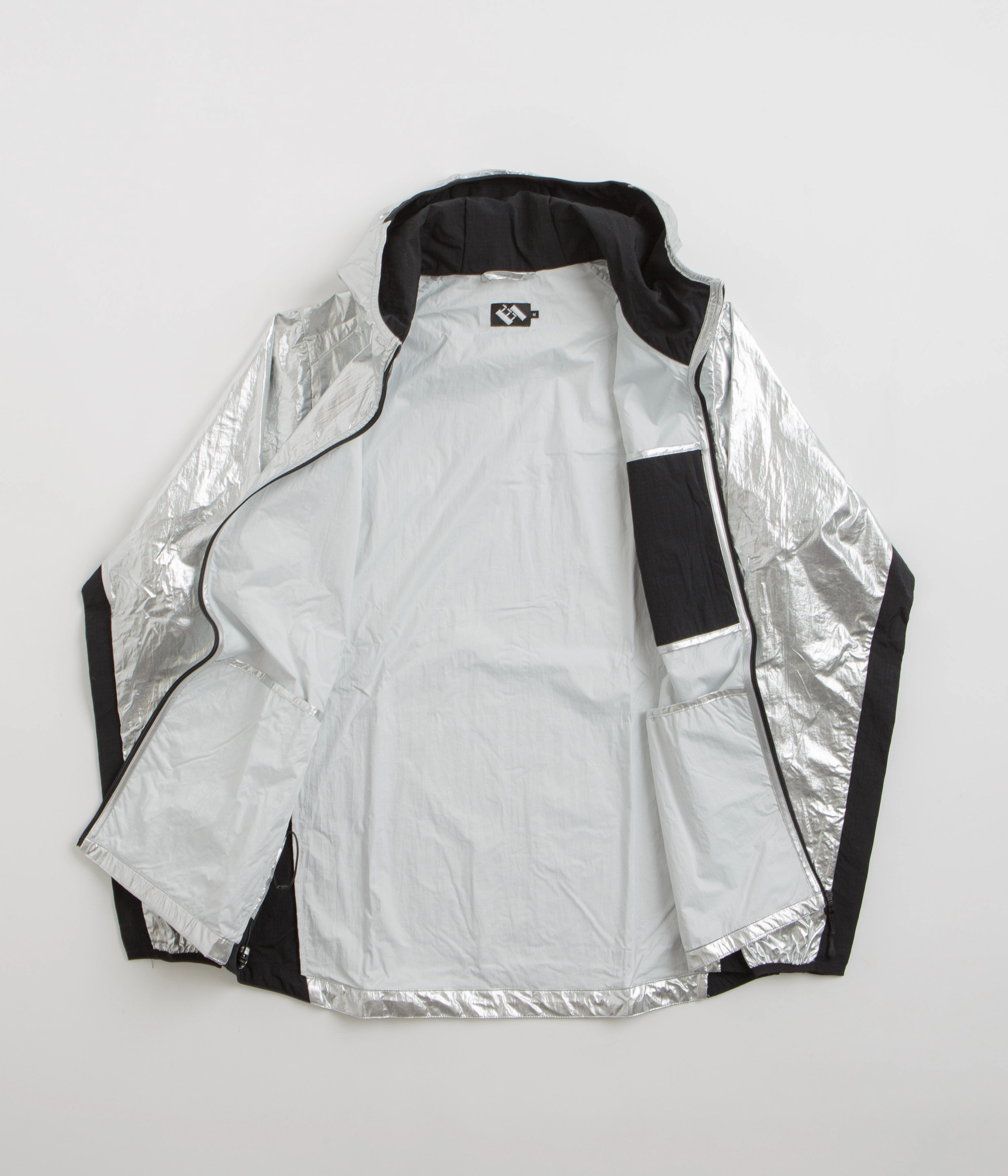 suitable for dance competitions The Trilogy Tapes Lightweight Jacket - Silver