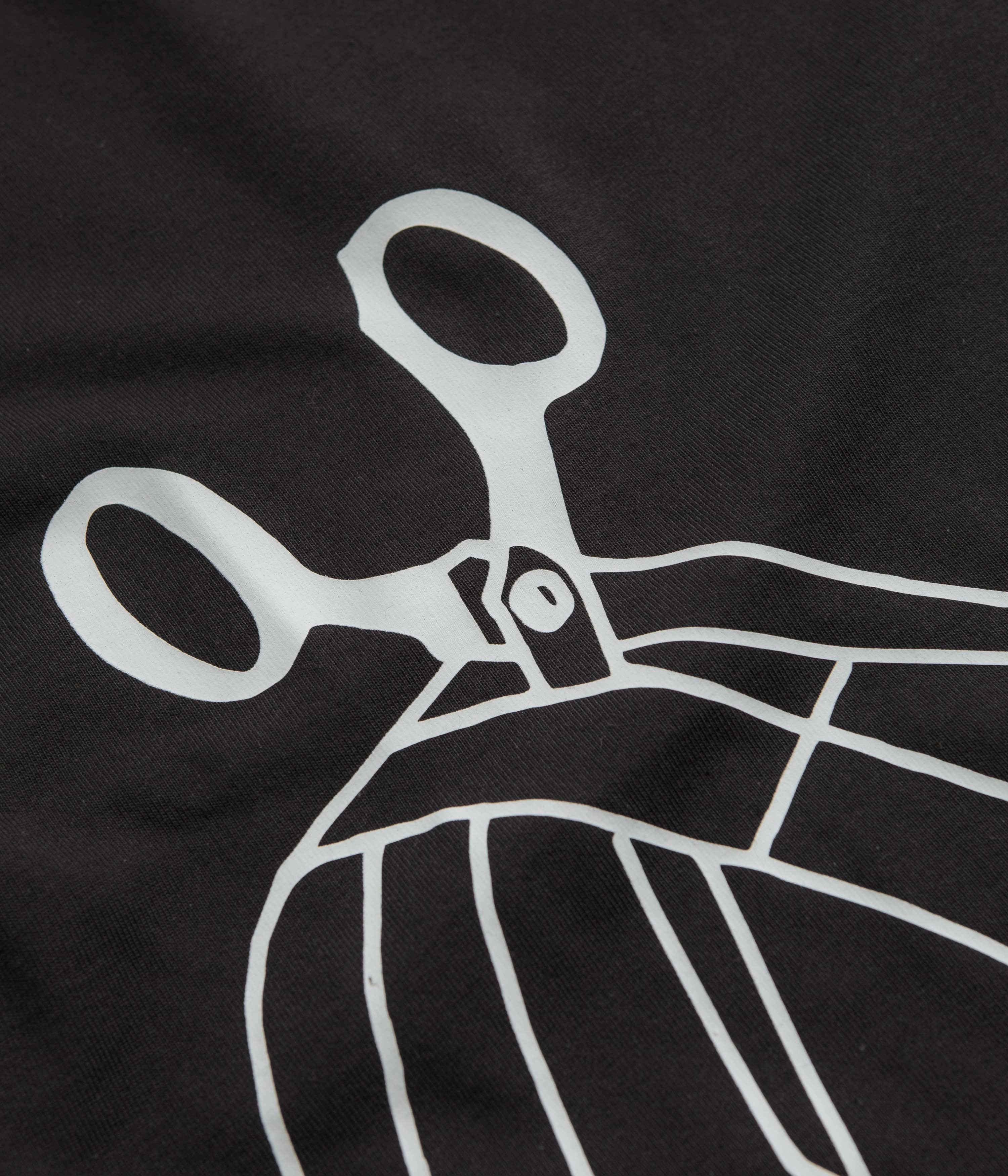 Multi Directional Stretch The Trilogy Tapes Mobius Band Long Sleeve T-Shirt - Black