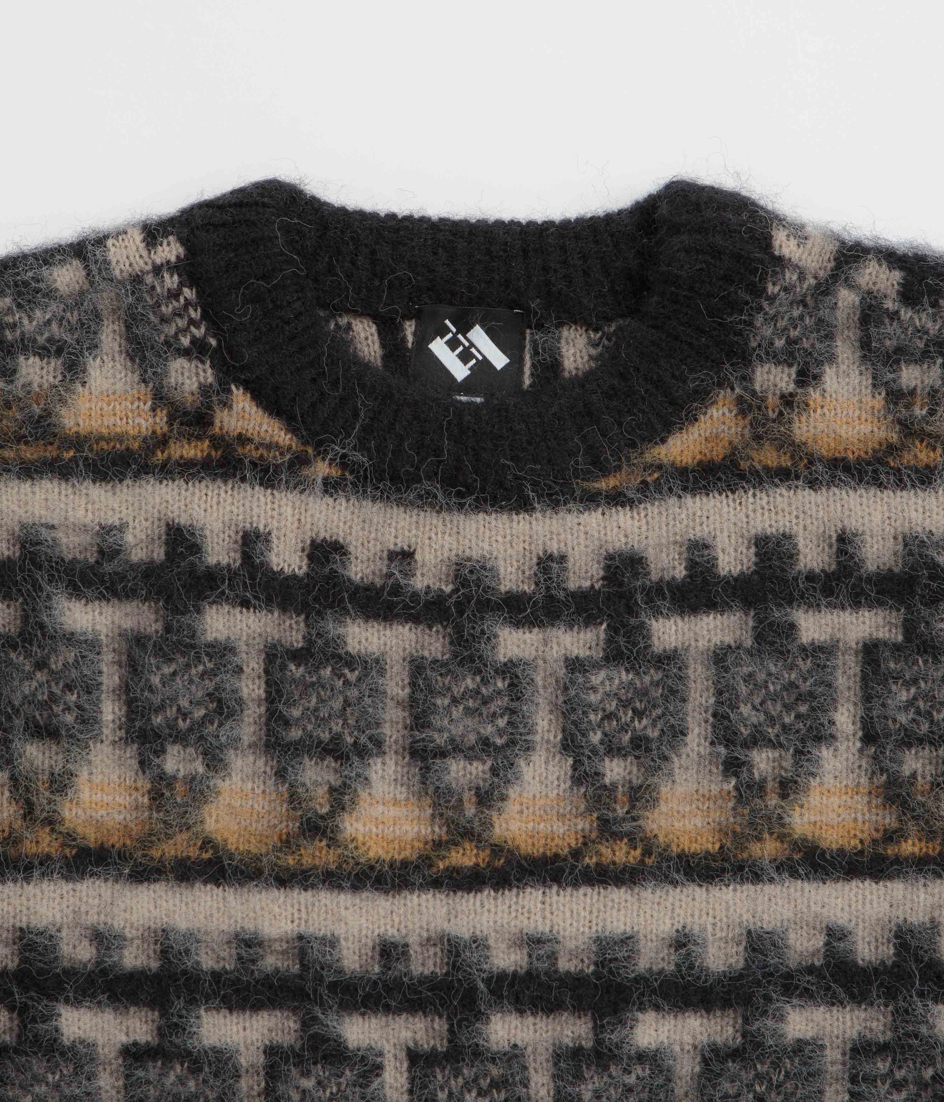 Comfort Piece The Trilogy Tapes Repeat Knitted Sweatshirt - Multi