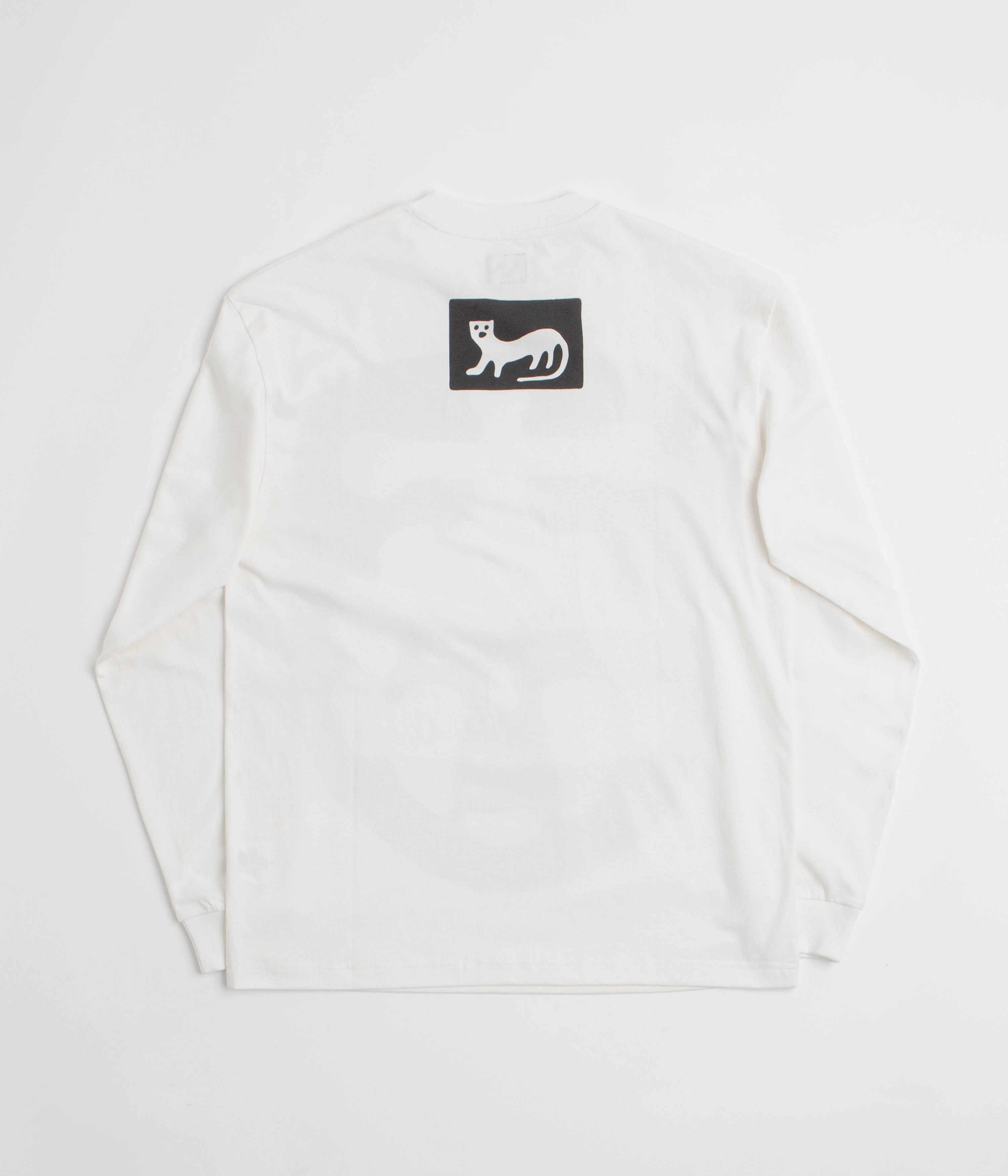 LowImpactDye Versatile Layering Piece The Trilogy Tapes Screwhead Long Sleeve T-Shirt - White