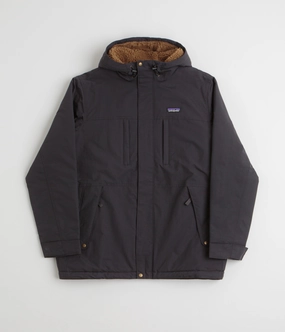 Perforated Details platform Patagonia Isthmus Parka - Ink Black / Black
