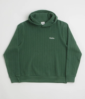 Parlez Millington Hoodie - Kelp Green Leisure Apparel Denim Look