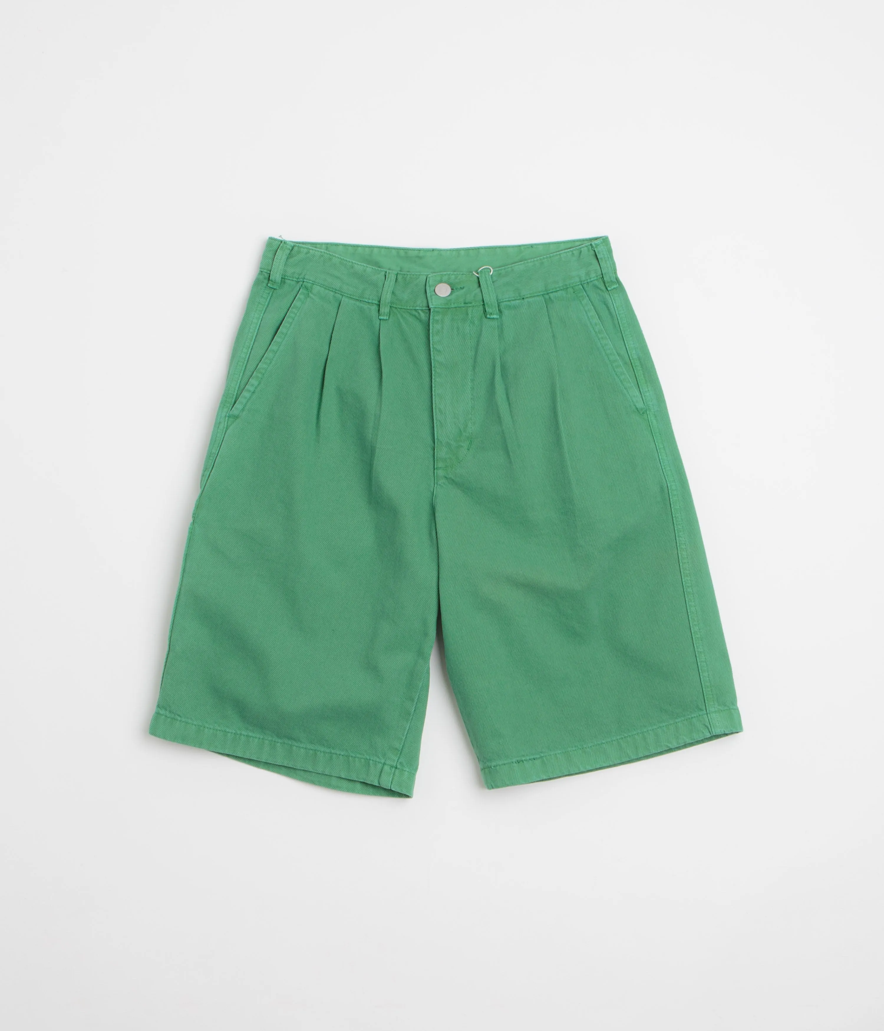 thisisneverthat Overdyed Half Shorts - Green Comfy Feel Eco Friendly Dye Process