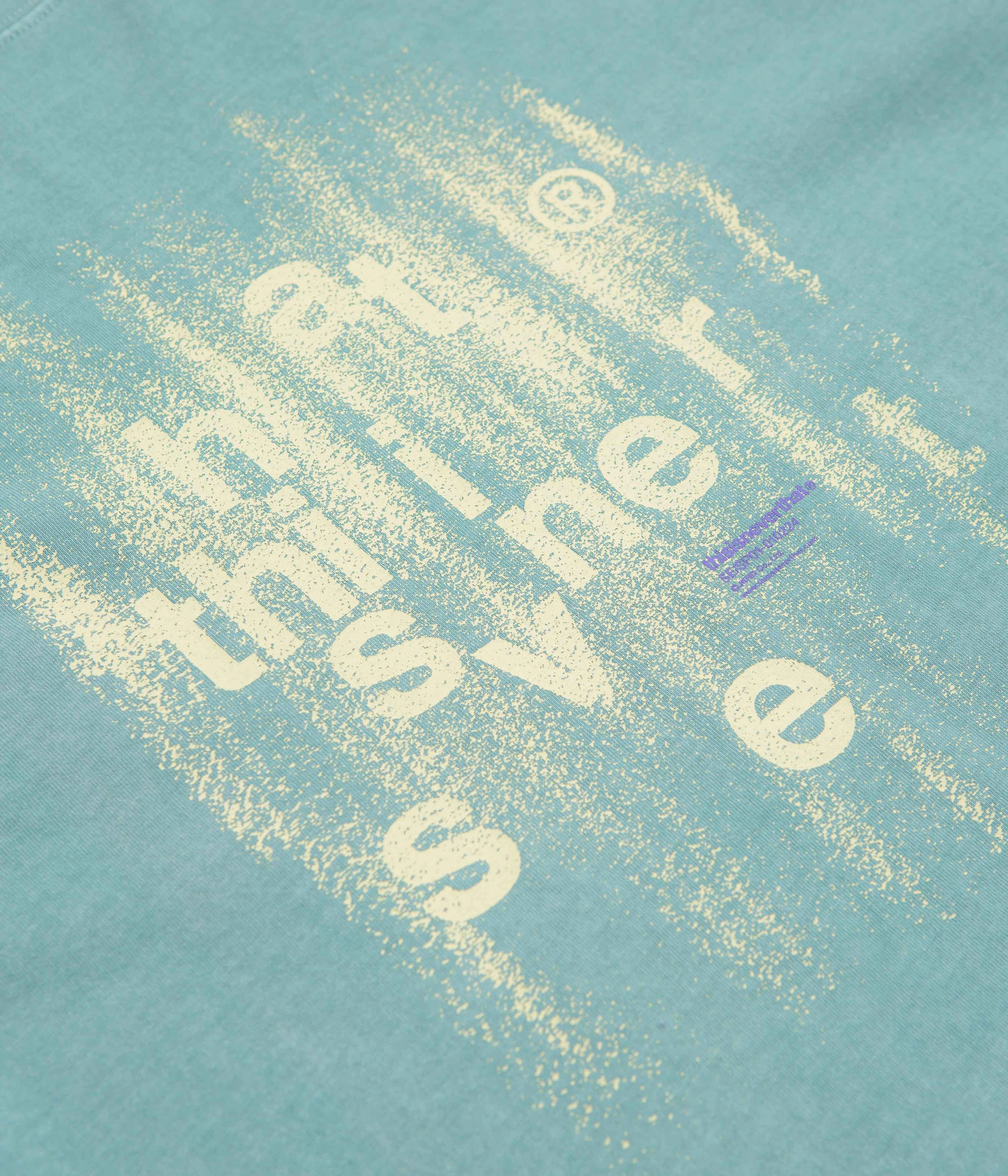 thisisneverthat Brushed Paint T-Shirt - Emerald Fade Resistant Coating