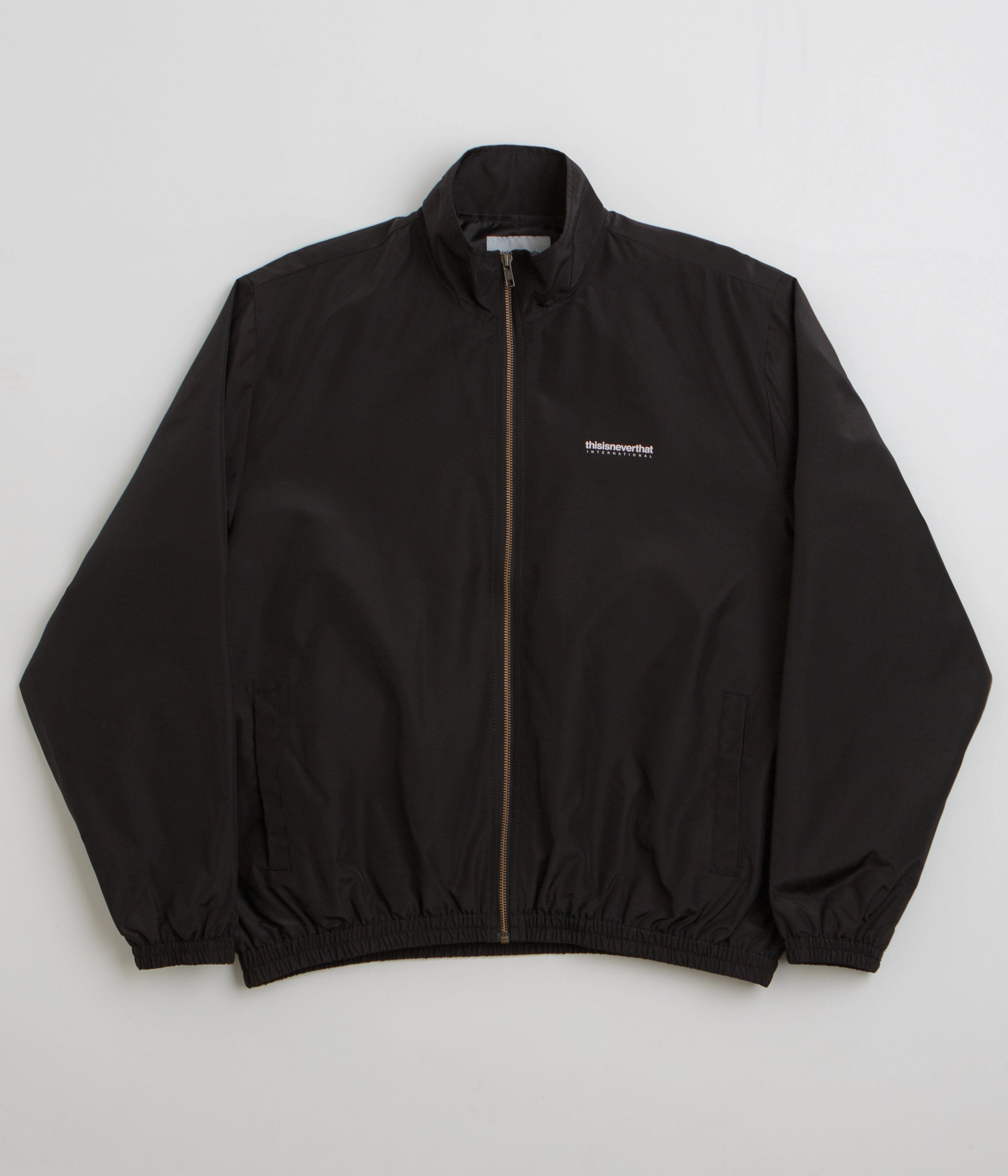Moisture Wicking Lining thisisneverthat INTL. Team Jacket - Black