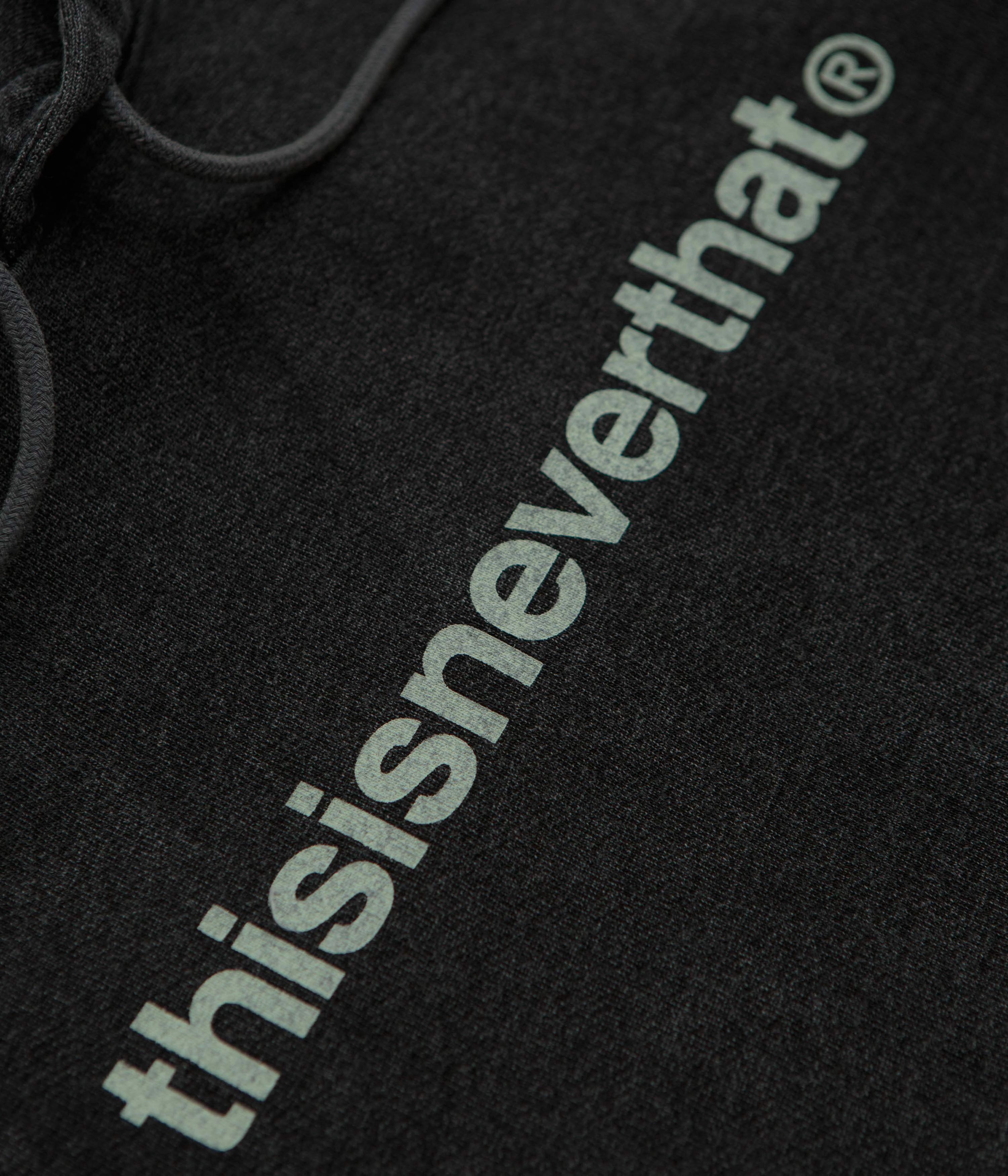 Stretchable Cuffs Sport Comfort thisisneverthat T-Logo LT Hoodie - Washed Black