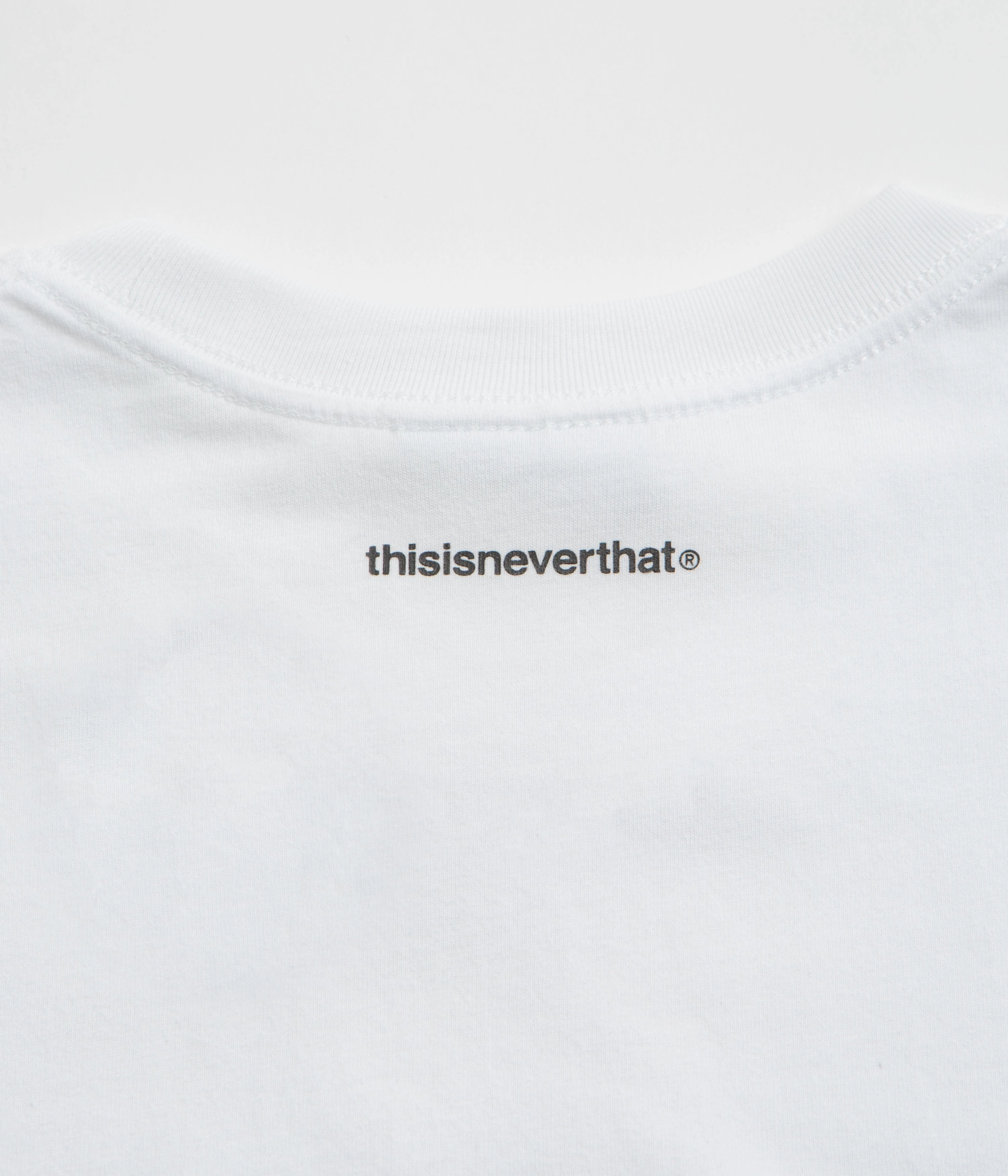 Solid color purity thisisneverthat T-Logo T-Shirt - White