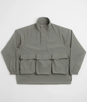 Snow Peak Nylon Tussah Anorak - Light Olive Advice Streetwear Fashion