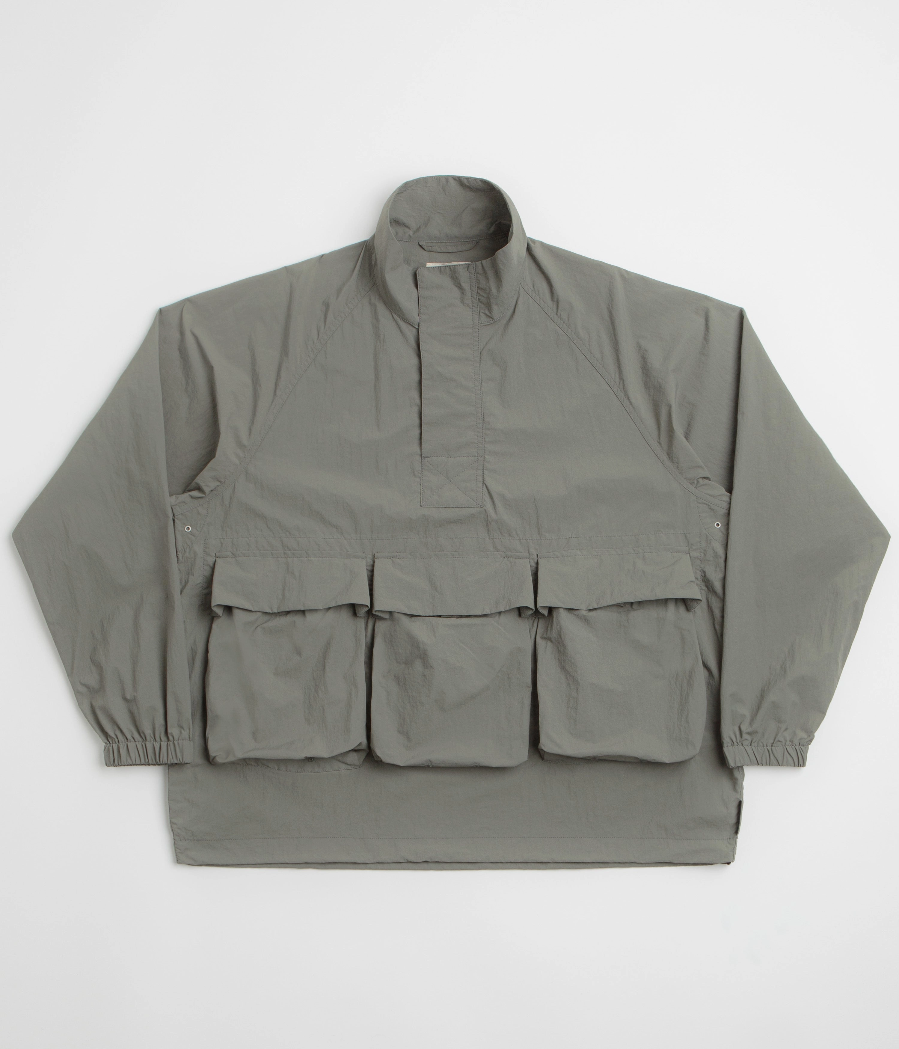 Snow Peak Nylon Tussah Anorak - Light Olive Advice Streetwear Fashion