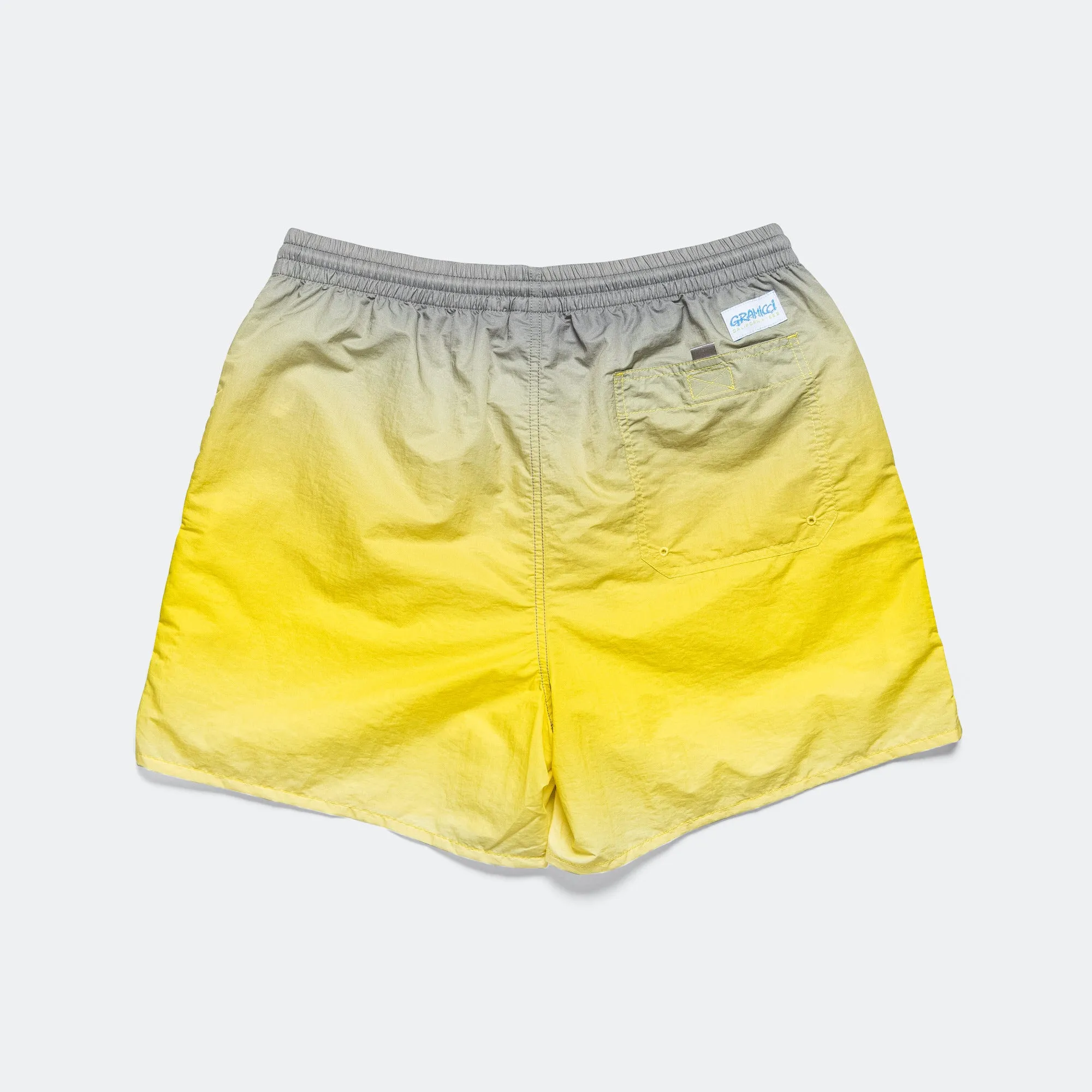 raincoat Active Shorts Tide Swim Short - Yellow Gradient