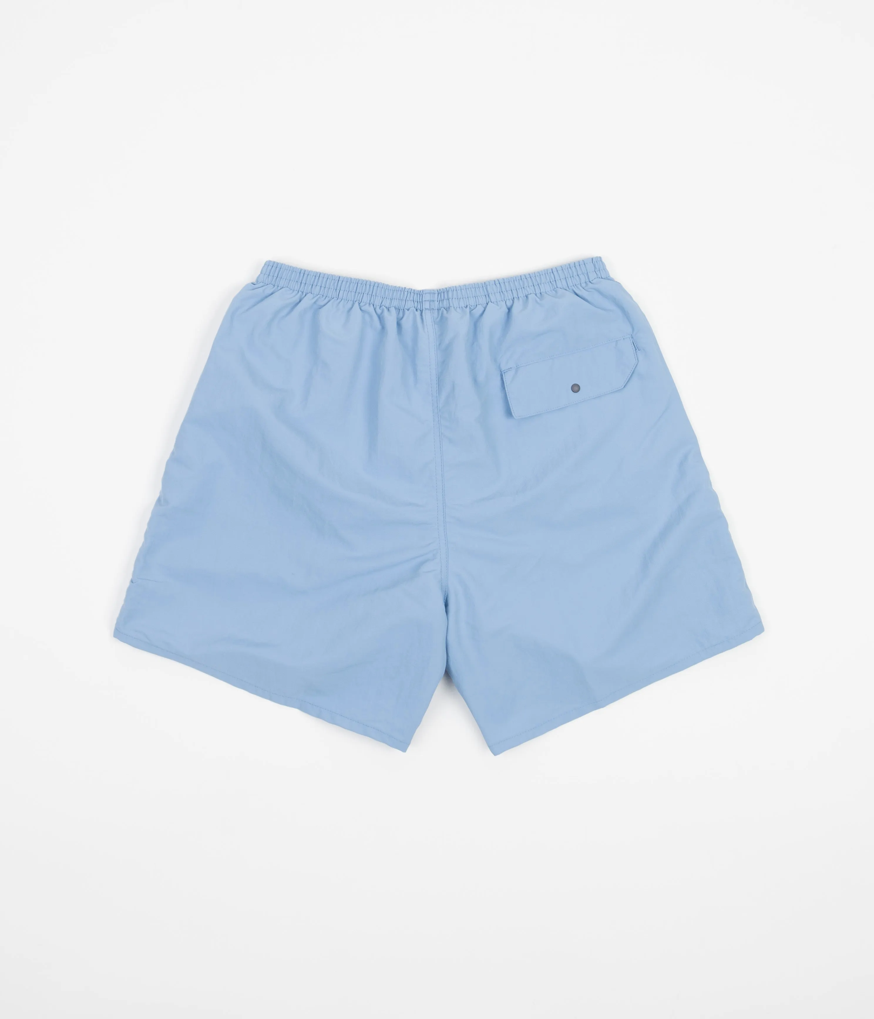Patagonia Baggies 5" Shorts - Clean Currents Patch: Lago Blue Abrasion Resistant Surface