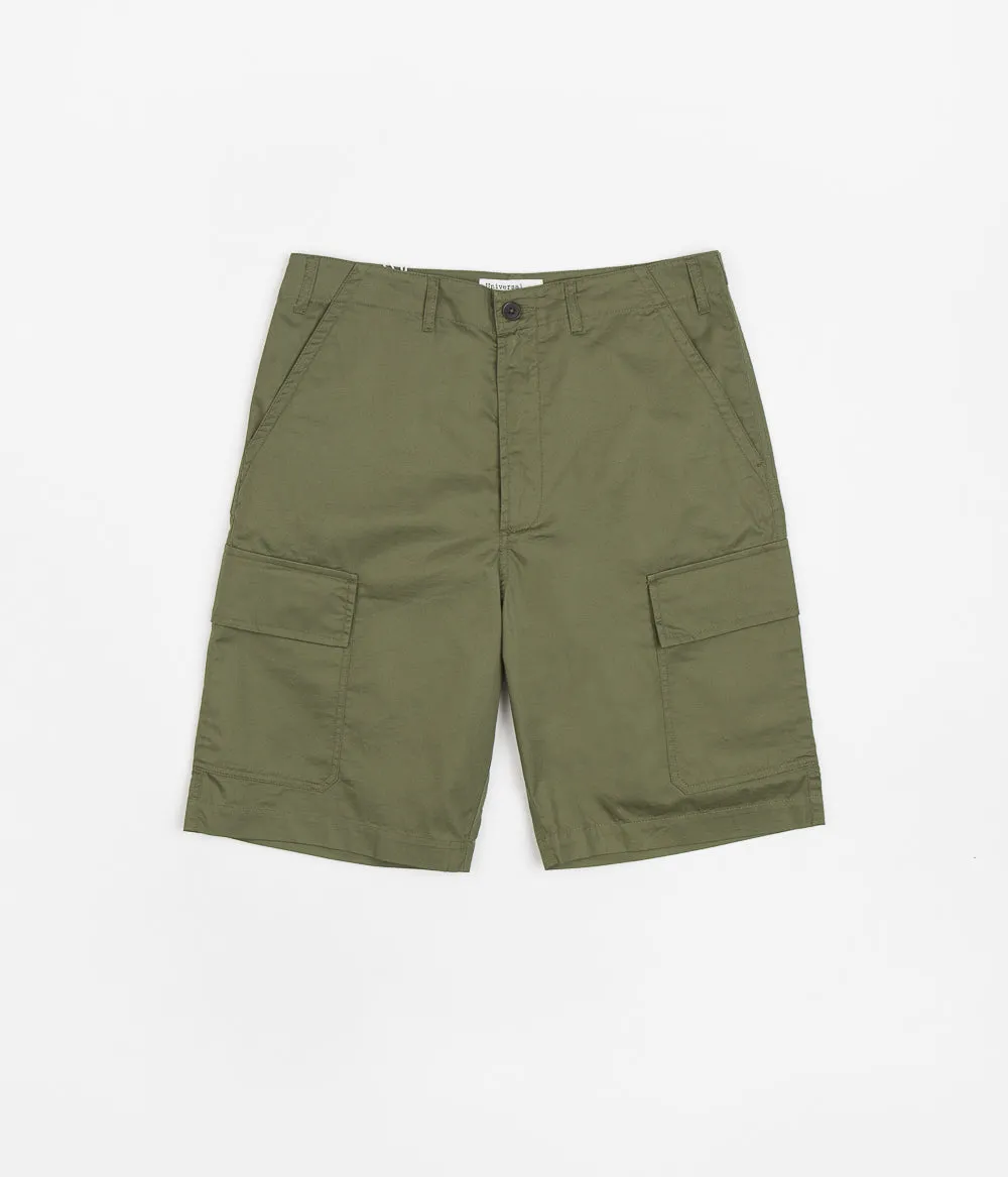Stretch waistband cardigan Universal Works MW Cargo Shorts - Olive