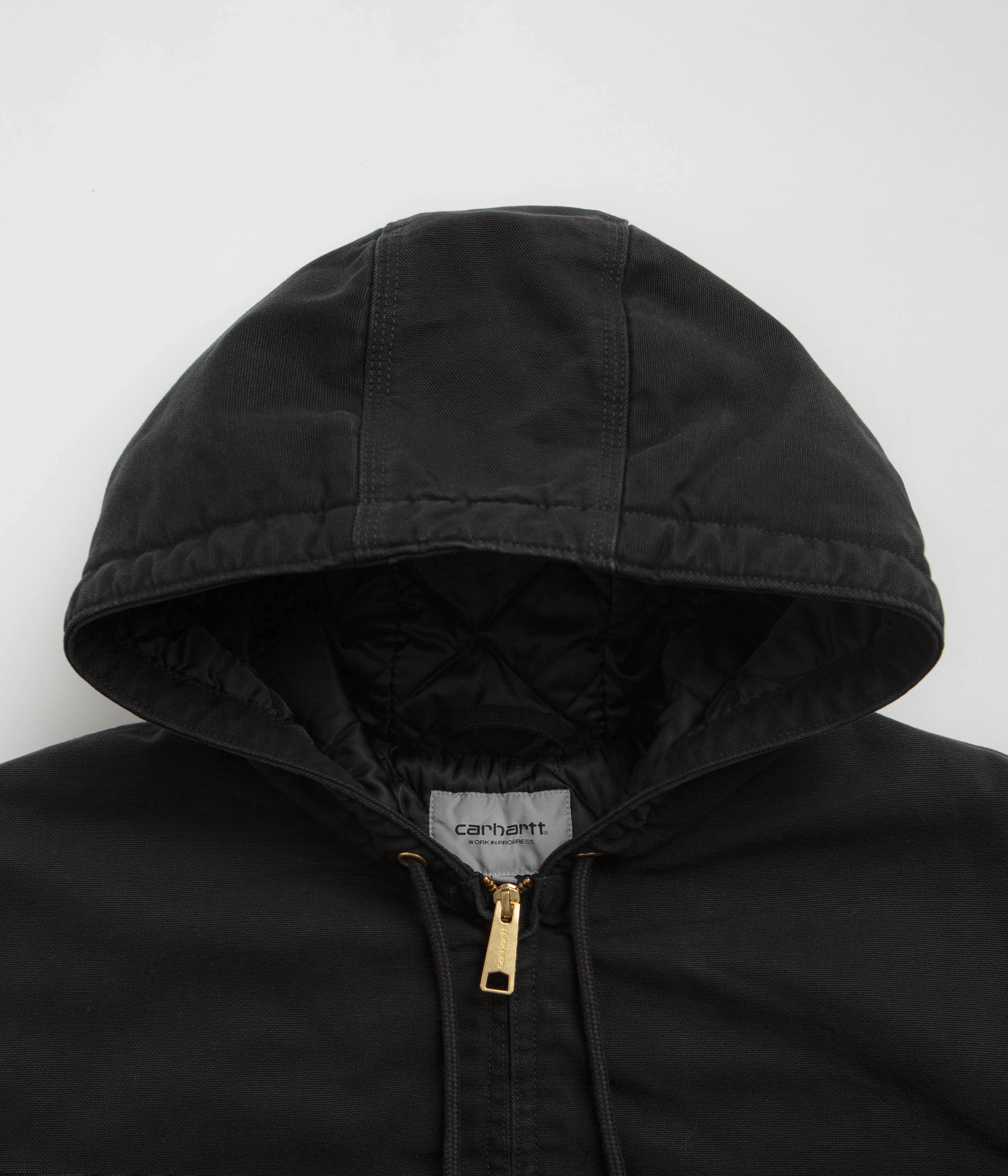 Carhartt OG Active Jacket - Black / Black Stone Canvas Help