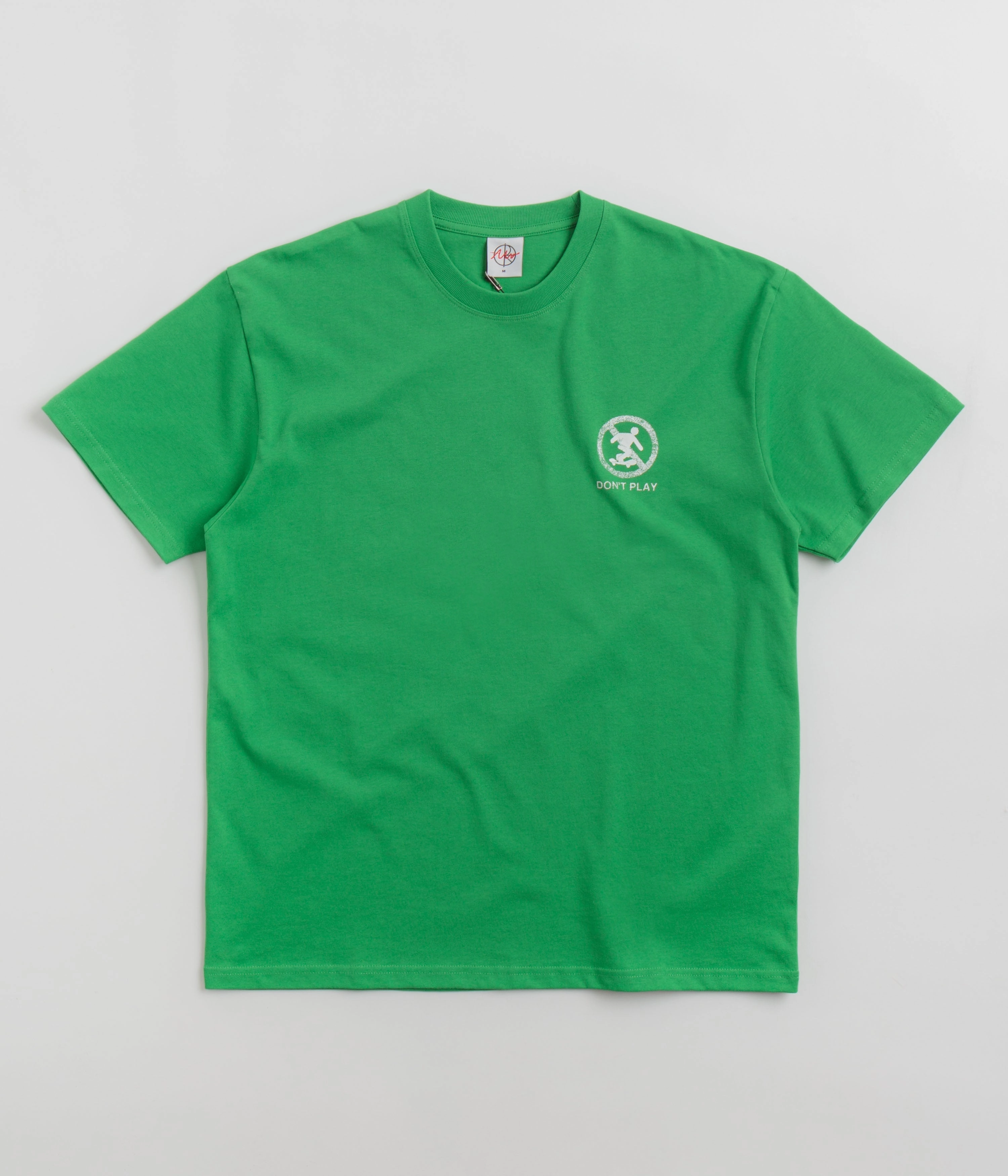 Polar Don't Play T-Shirt - Kelly Green Practical Design Ethically Sourced Cotton