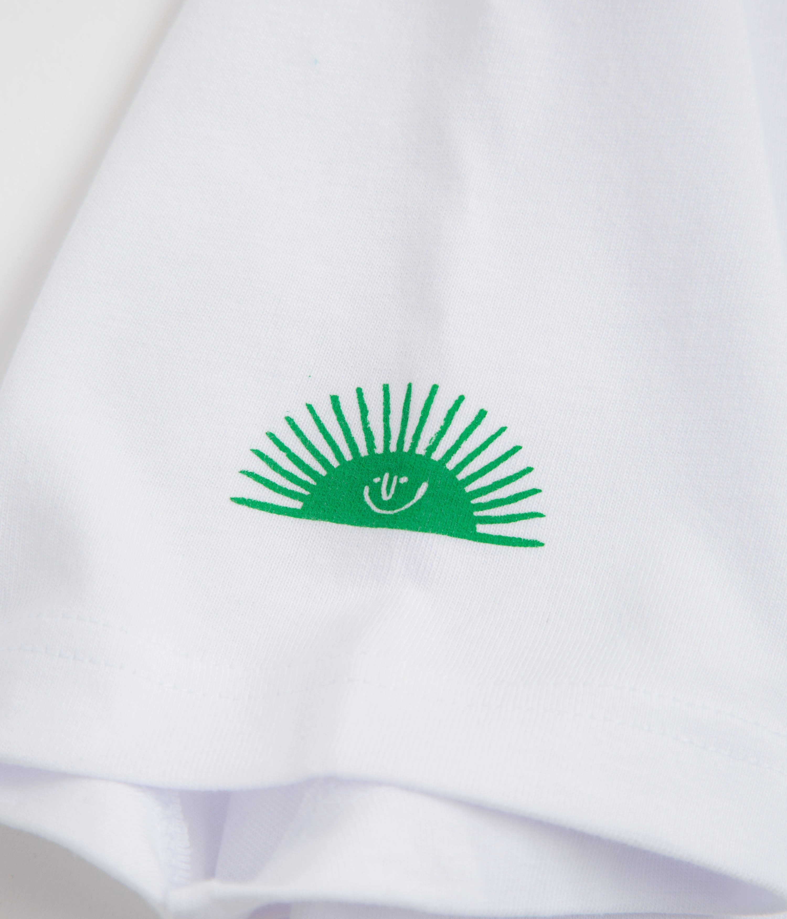 SkatePal License Plate T-Shirt - White Basic Piece