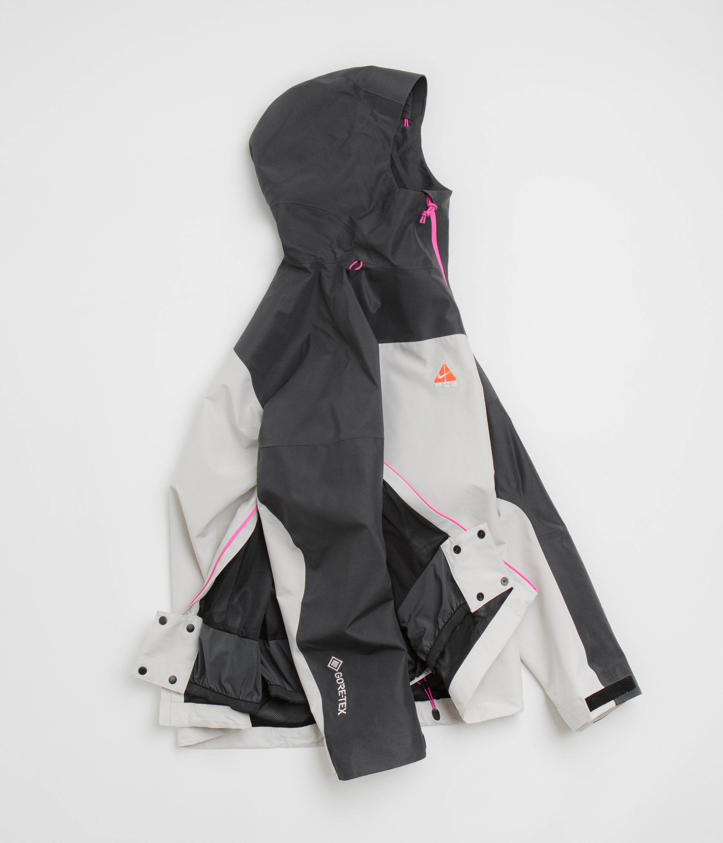 Nike ACG Chena Vortex Jacket - Light Orewood Brown / Anthracite / Summit White Outdoors Day Mouthwash