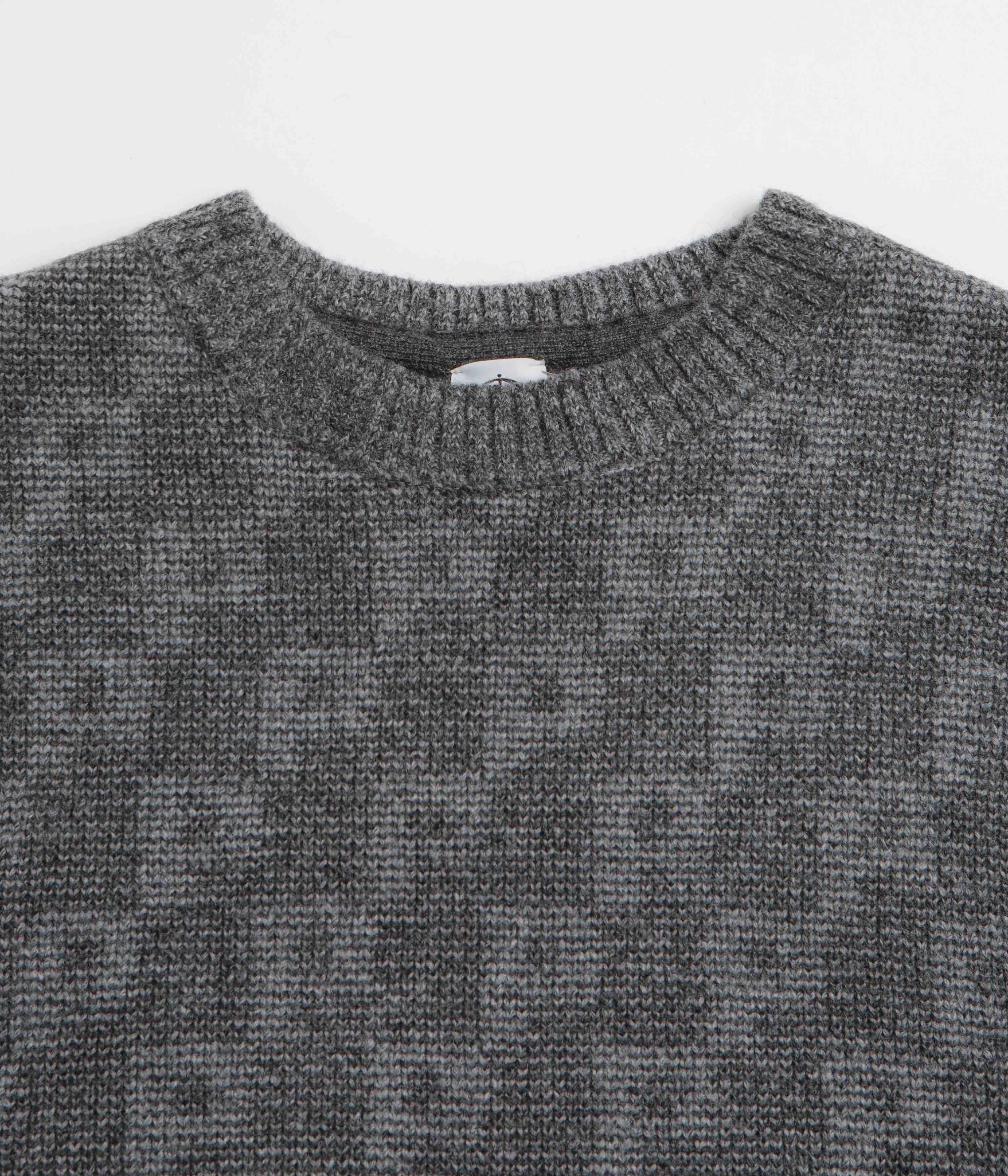 Polar P Pattern George Sweatshirt - Grey Versatile Wear