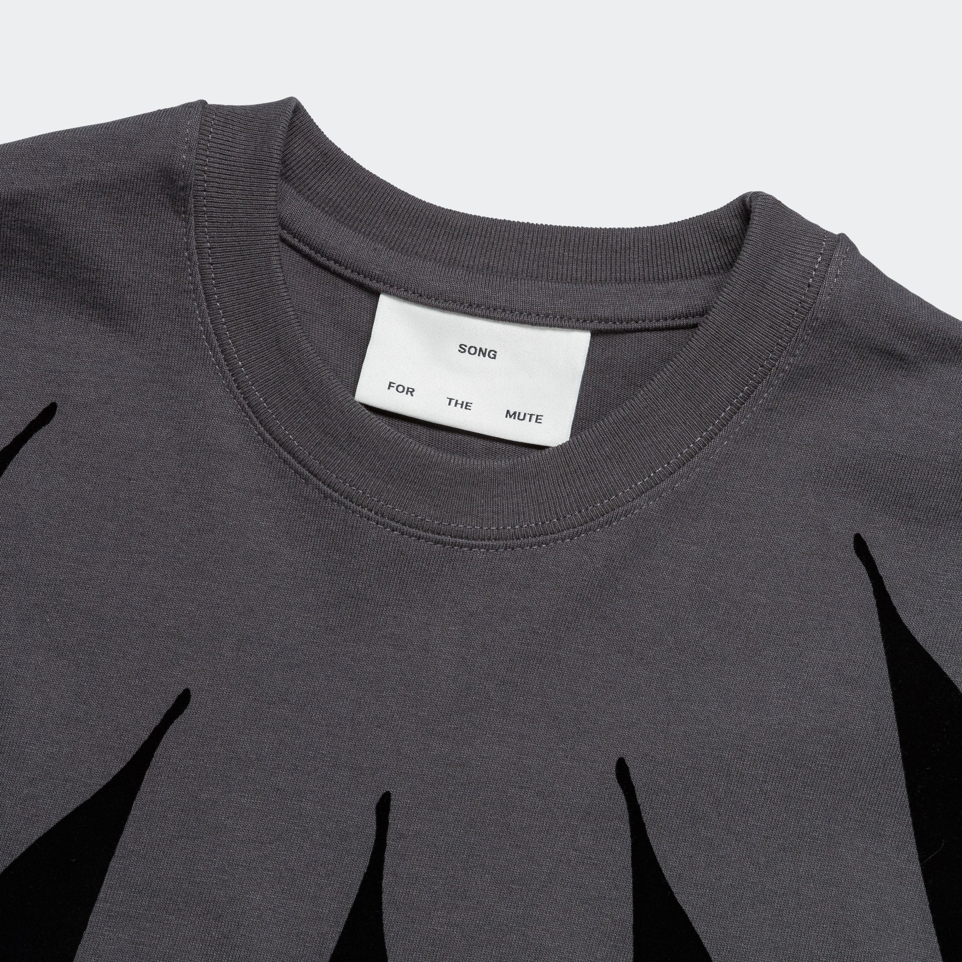 Jester Oversized Crewneck - Washed Black Jersey Cold Ready