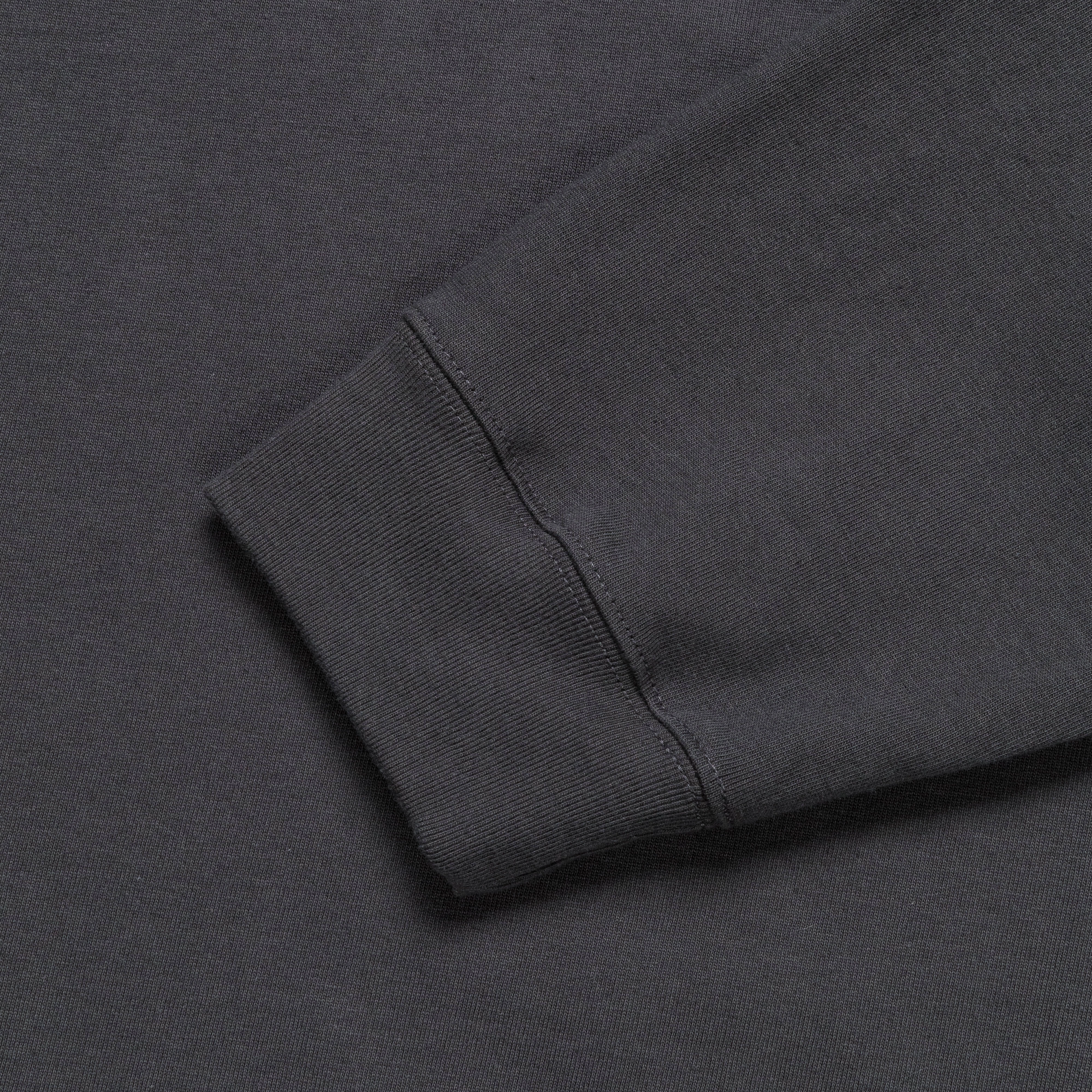 product floral delicacy Jester Oversized Crewneck - Washed Black Jersey