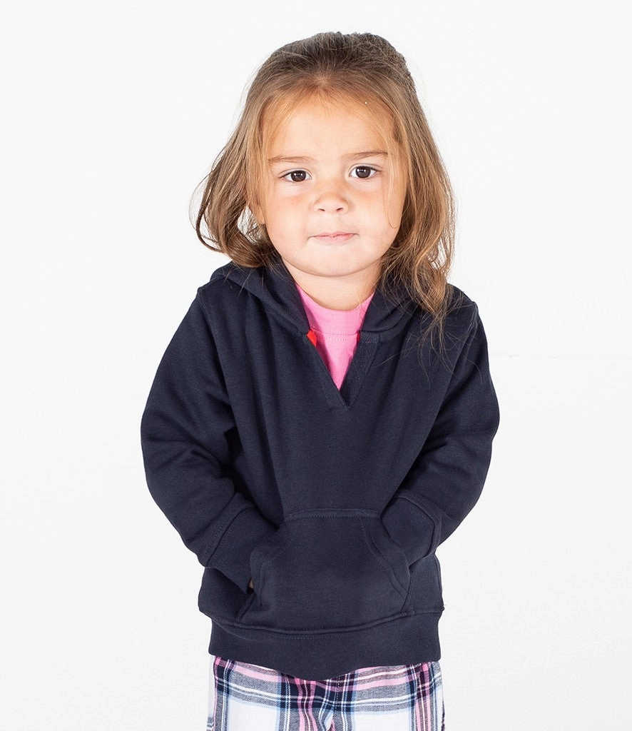 Toddler Hooded Sweatshirt | NAVY fuzzy texture