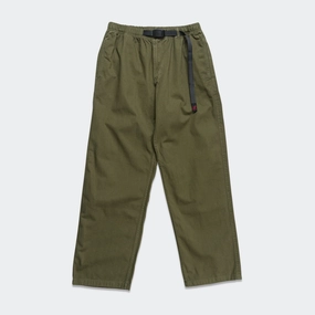 Gramicci Pant Straight Fit - Olive Built-in shorts
