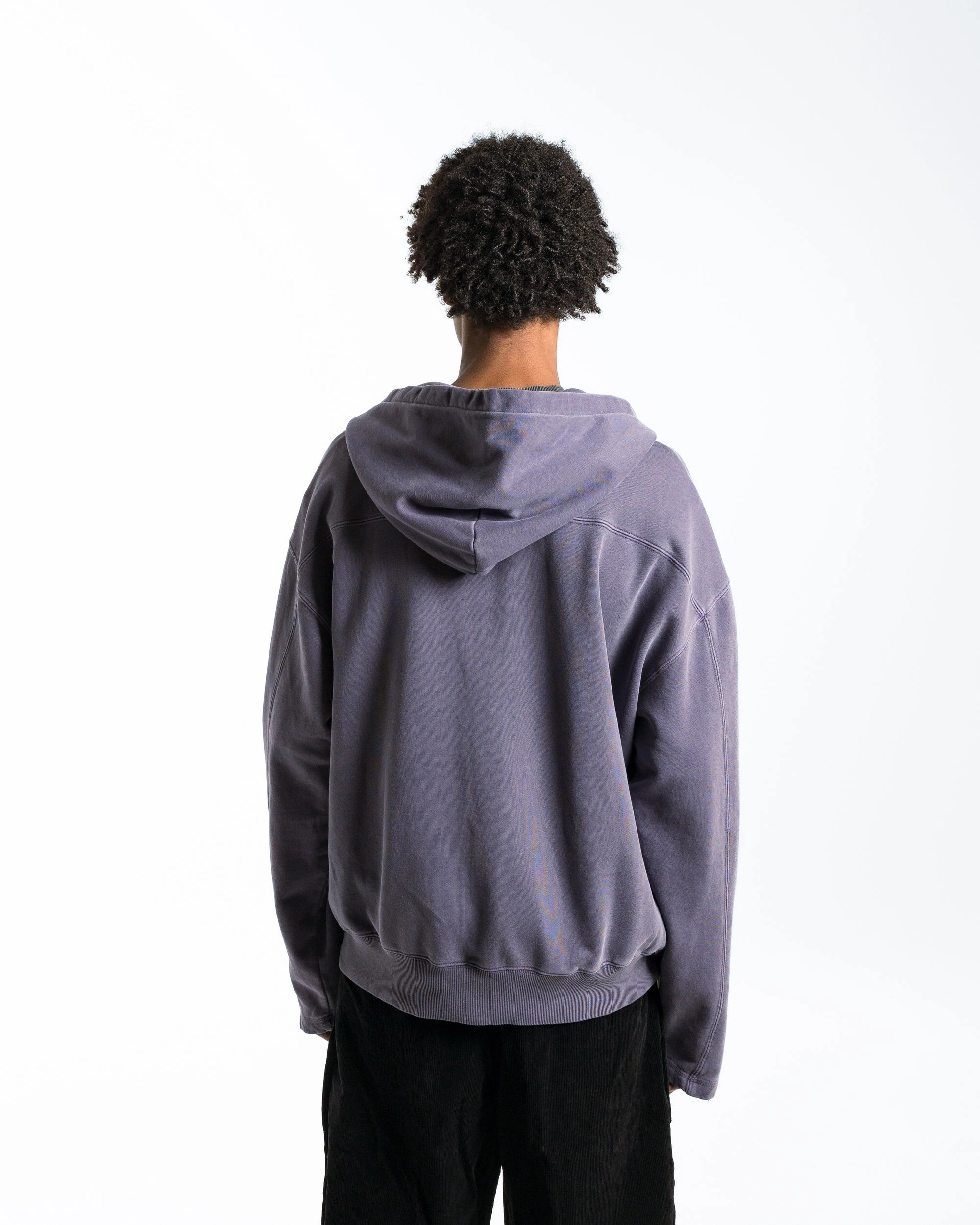Tour Zip Hood - Port Solid Color