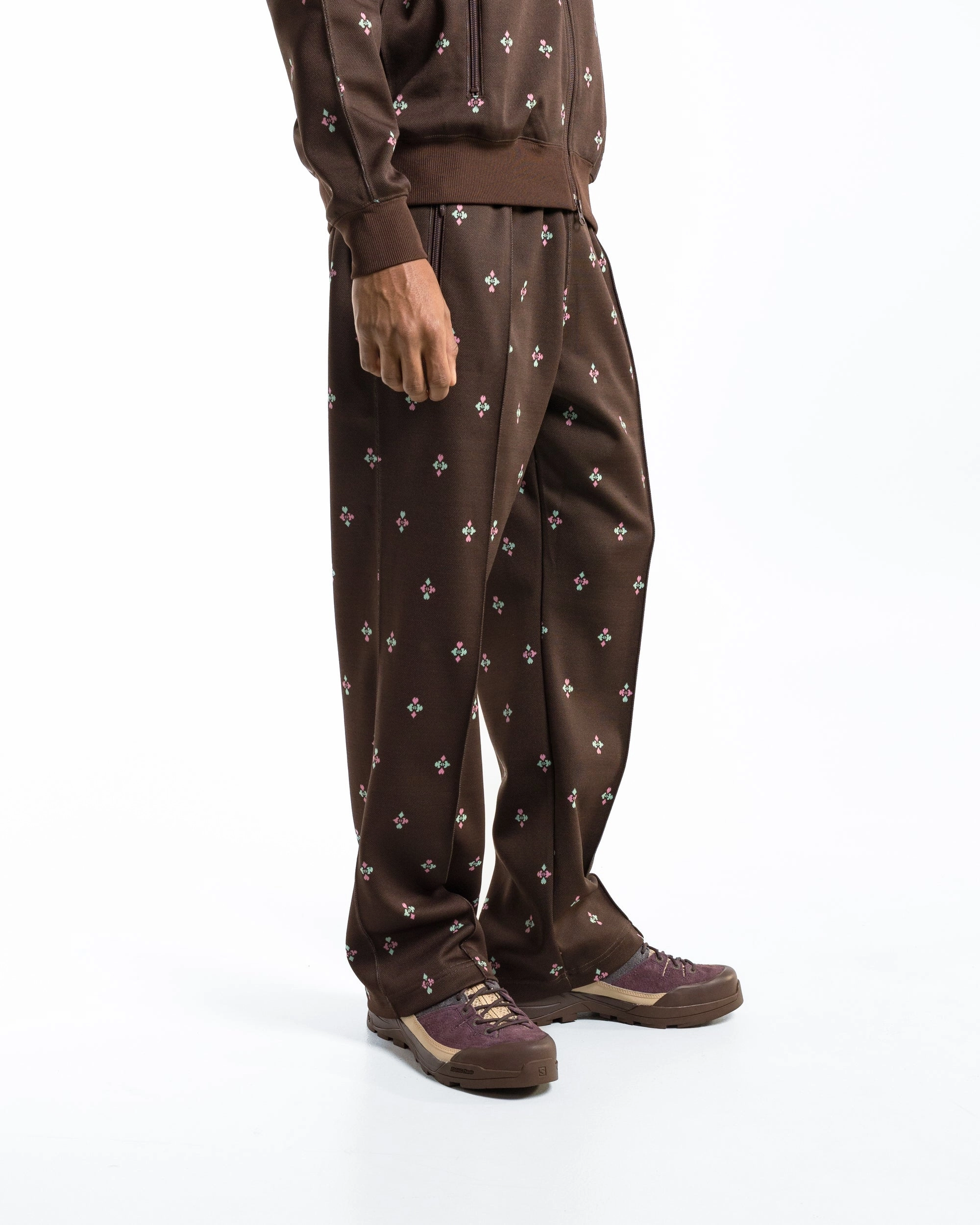 Outdoor Friendly Casual Essentials Track Pant - Blackjack Poly Jacquard