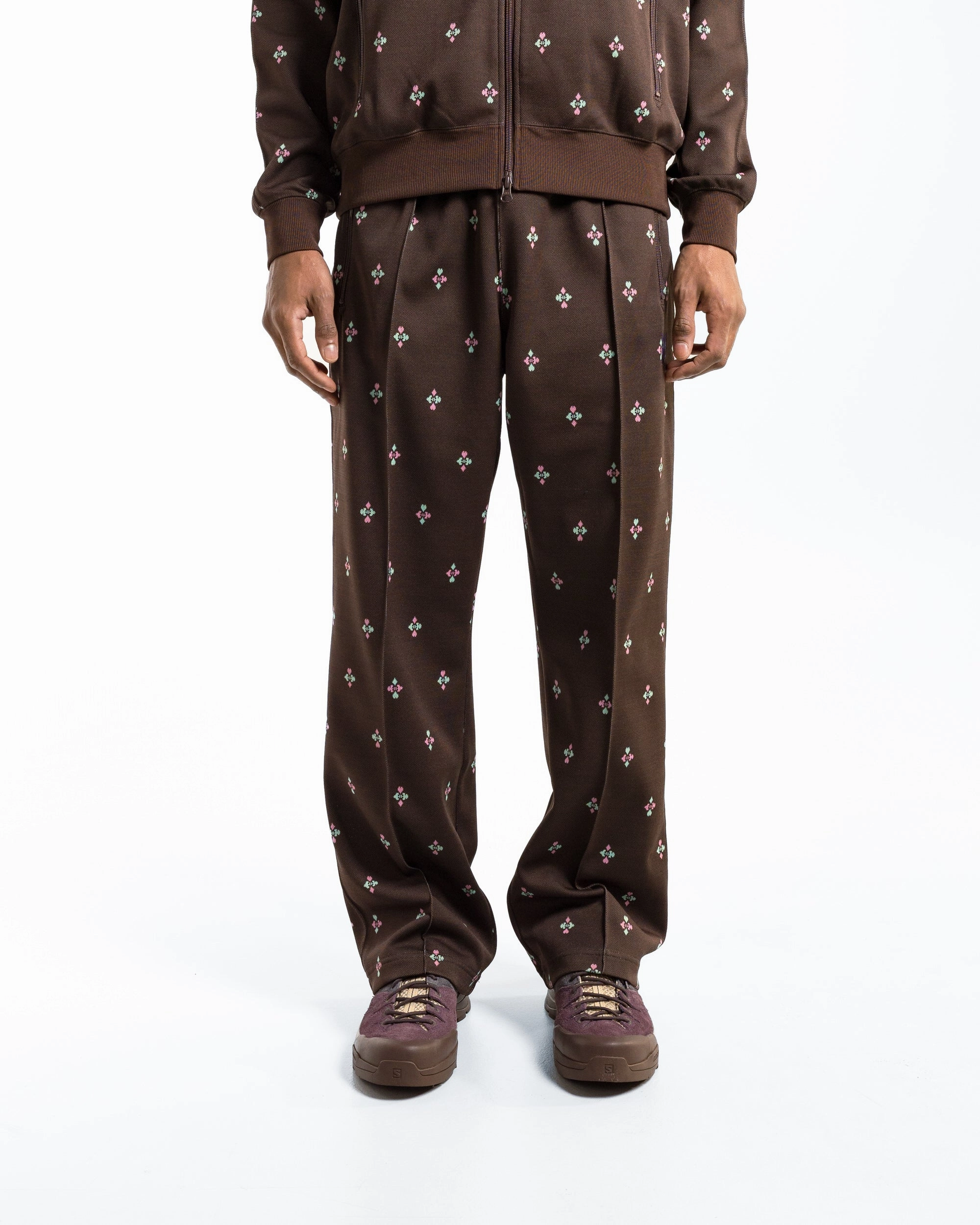 Track Pant - Blackjack Poly Jacquard Flexible Knee Articulation AdjustableDrawstring