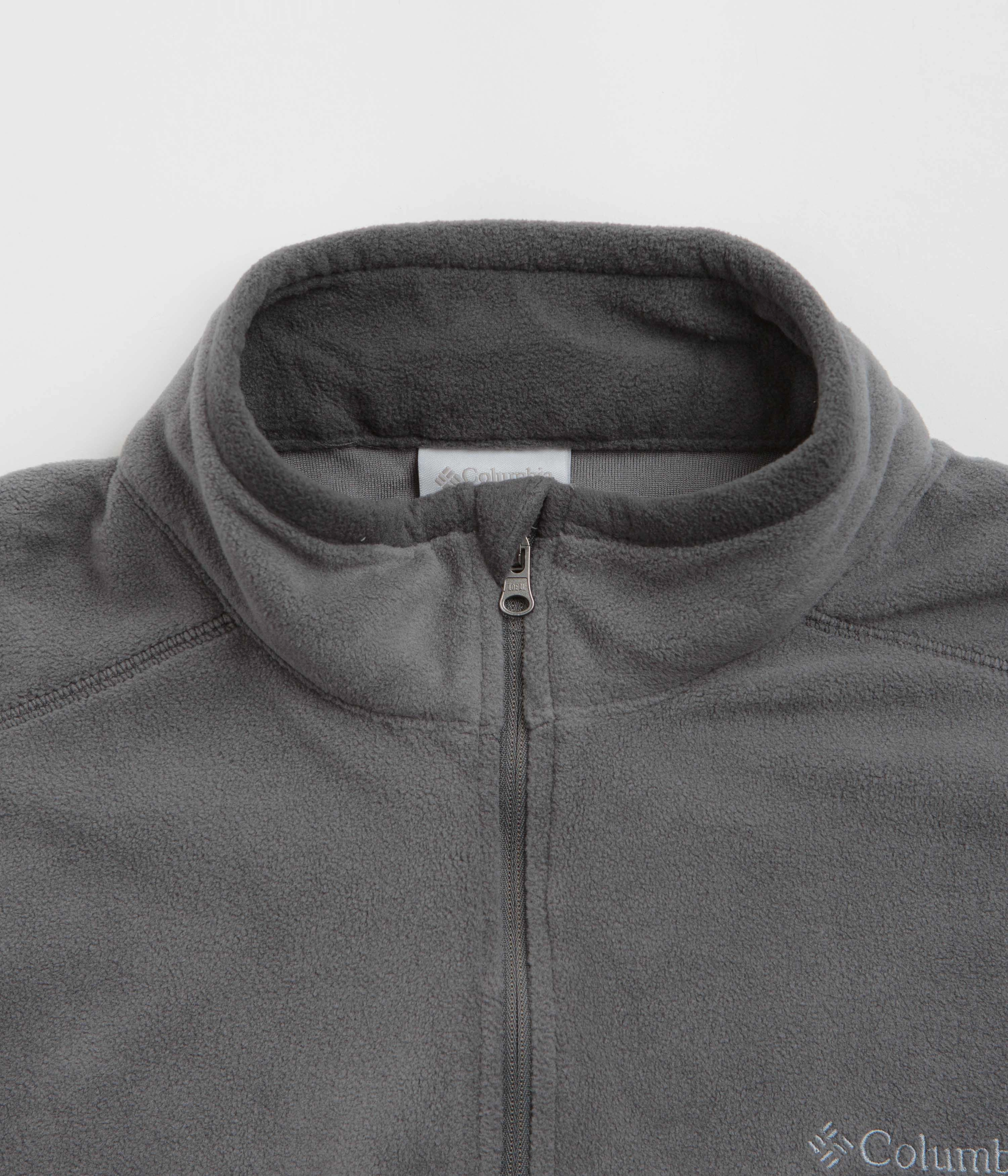 Columbia Klamath Range II 1/2 Zip Fleece - City Grey / Shark Light Layer Daily Chill