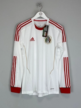 2011/12 MEXICO L/S *BNWT* PLAYER ISSUE AWAY SHIRT MULTIPLE SIZES ADIDAS Tear Resistant Fabric Weave
