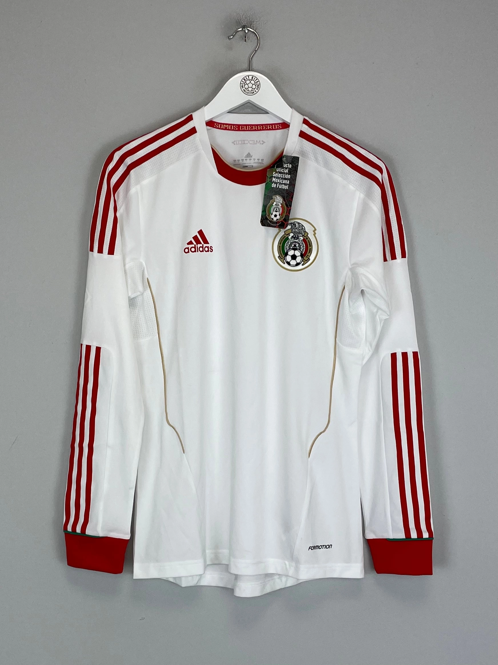 2011/12 MEXICO L/S *BNWT* PLAYER ISSUE AWAY SHIRT MULTIPLE SIZES ADIDAS Vented Panels