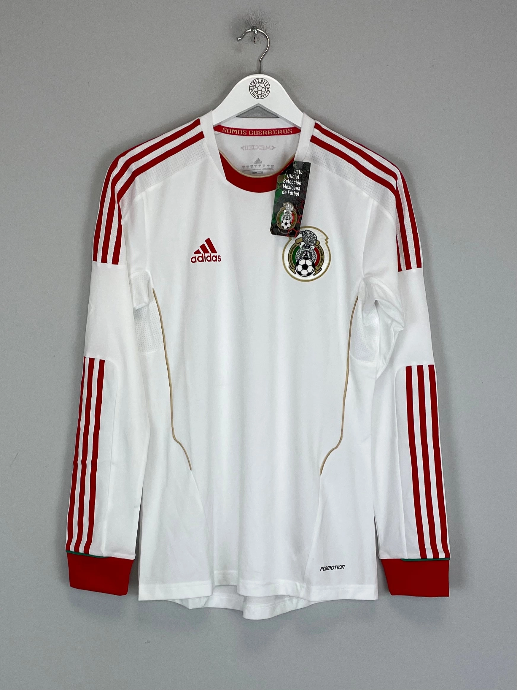 2011/12 MEXICO L/S *BNWT* PLAYER ISSUE AWAY SHIRT MULTIPLE SIZES ADIDAS Tear Resistant Fabric Weave