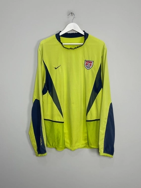 Colorfast Dye Methods 2002/04 USA GK SHIRT (XL) NIKE