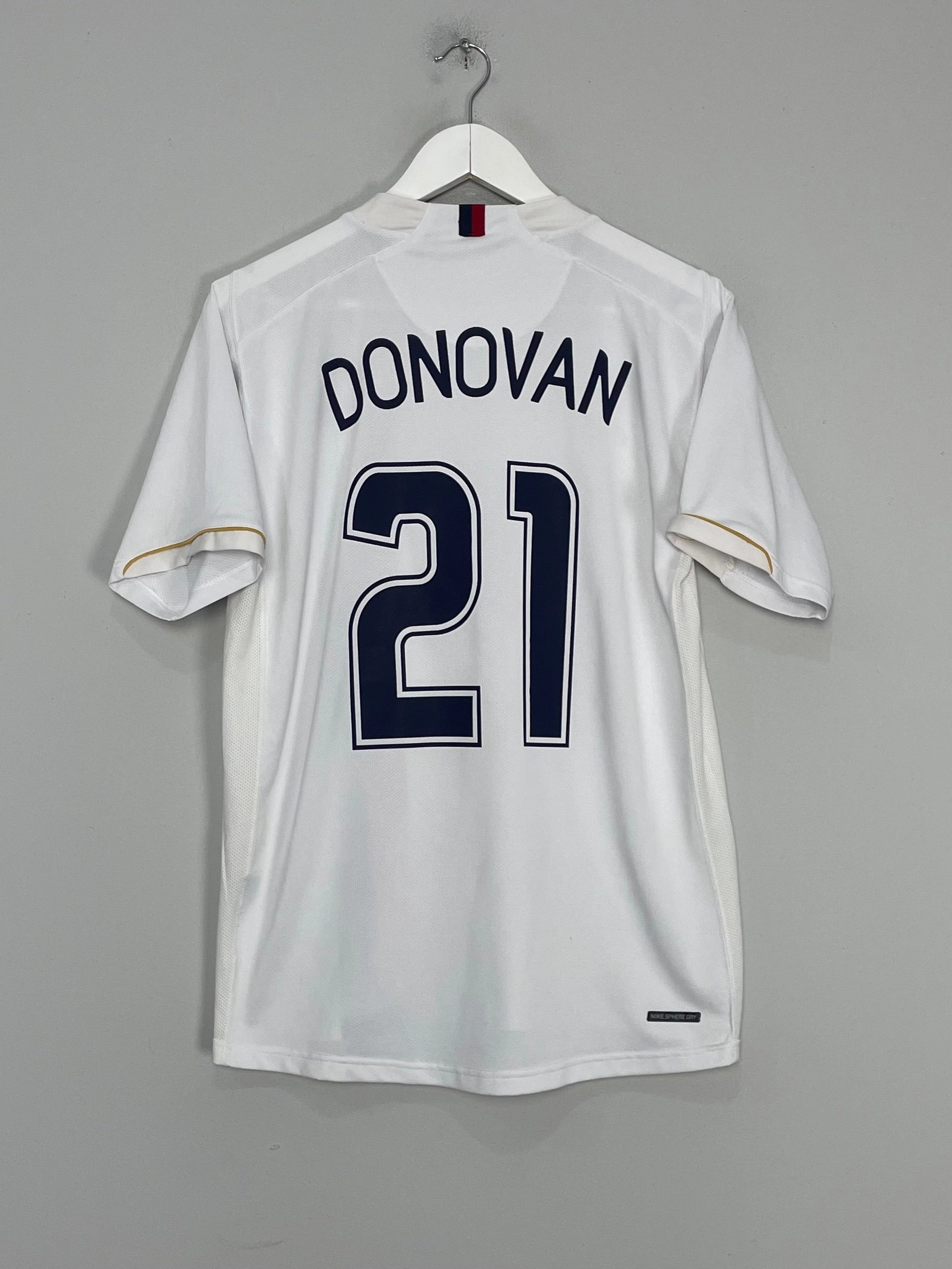 High Visibility Details Classic Fit 2006/07 USA DONOVAN #21 AWAY SHIRT (M) NIKE