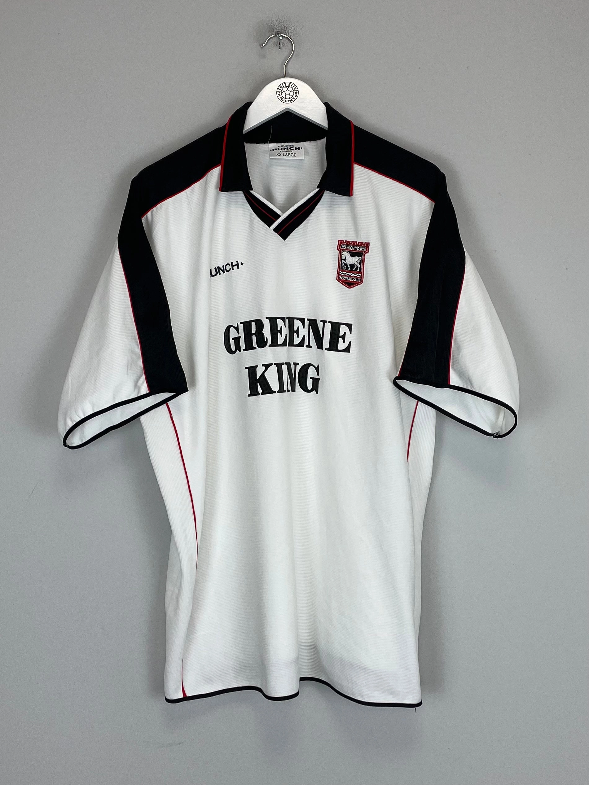 2000/02 IPSWICH TOWN AWAY SHIRT (XXL) PUNCH Game mode