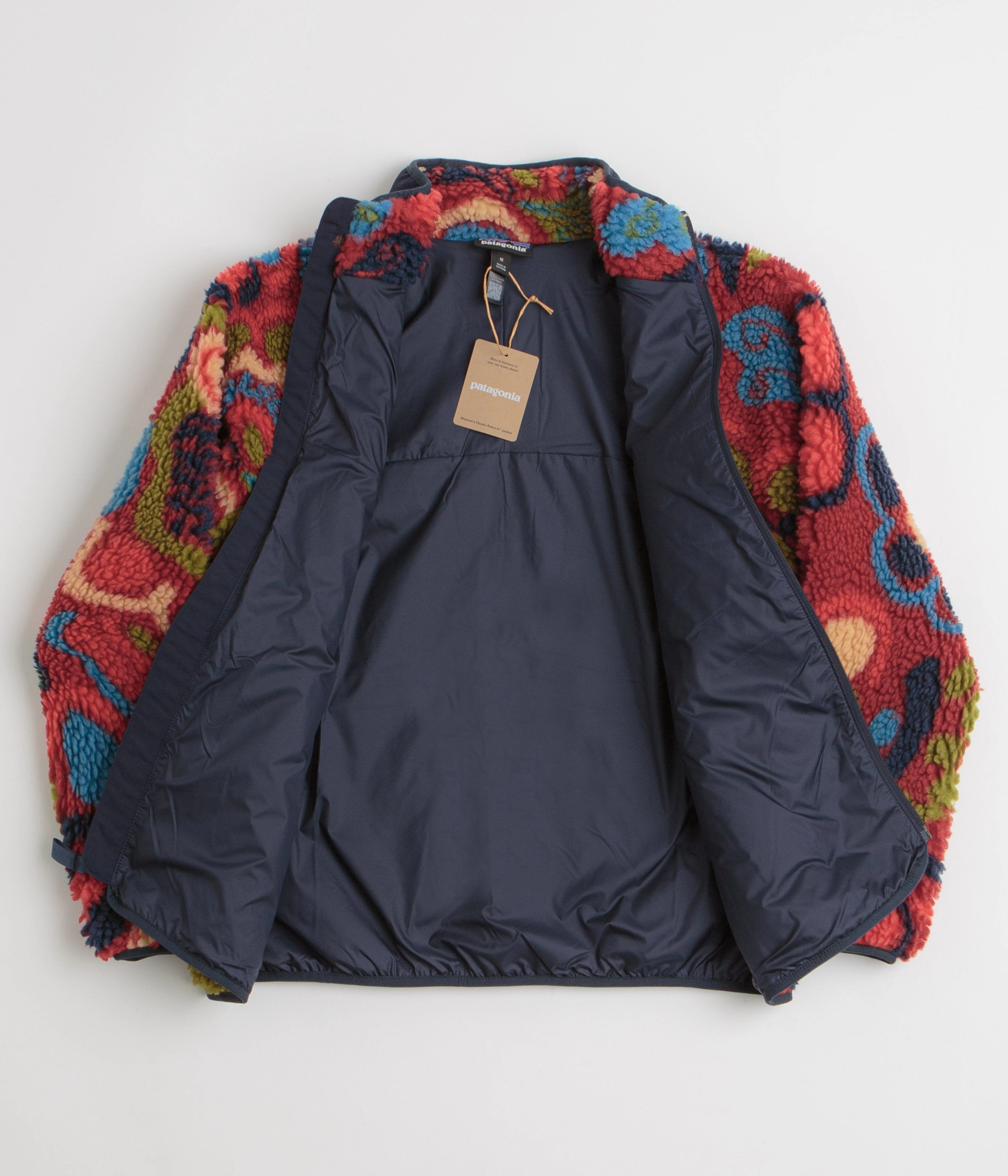 Patagonia Womens Classic Retro-X Jacket - River River: Amanita Red Home Wear Outdoor Gear