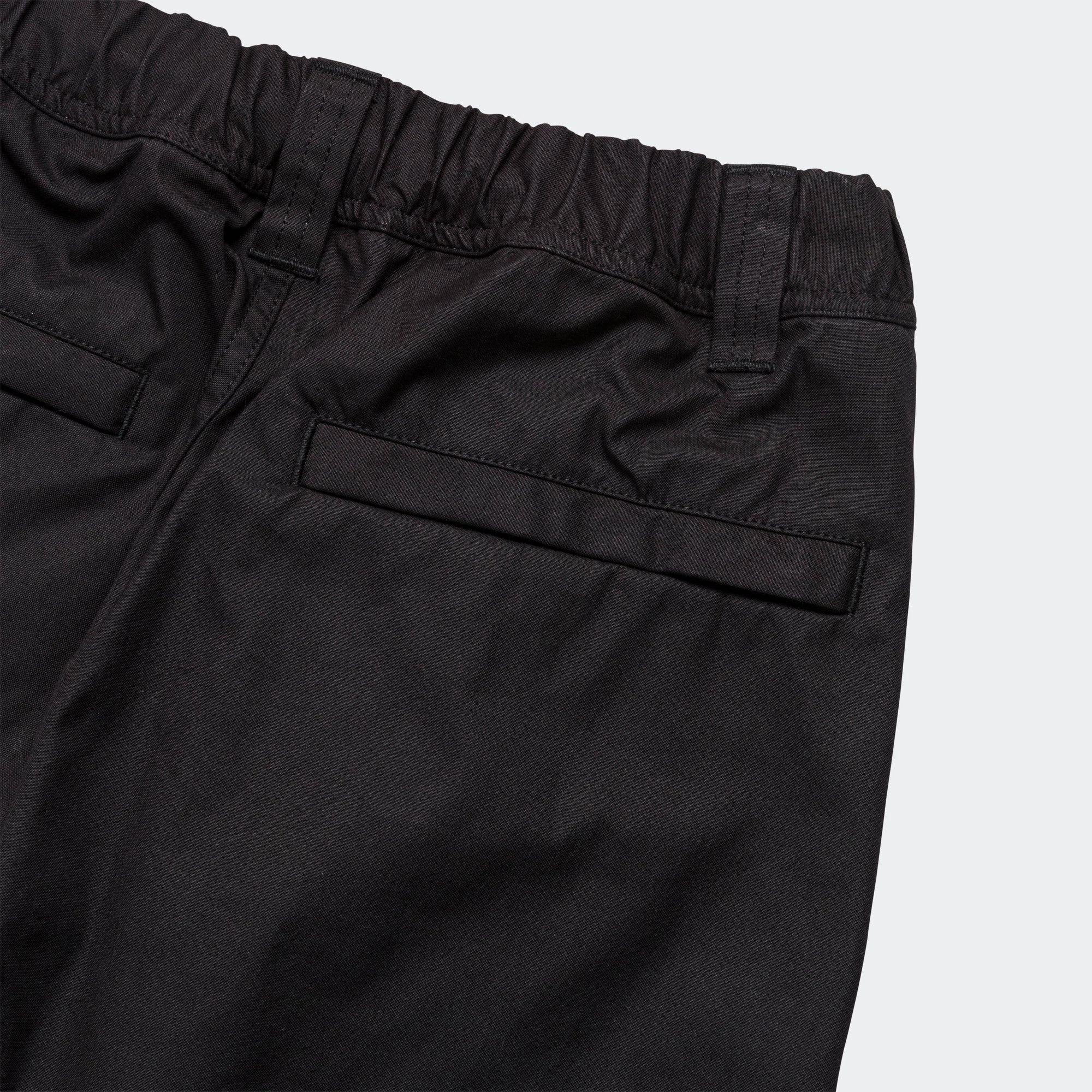 Trekking Trouser - Cotton Blend Cordura Black Ventilated Panels Layering Piece