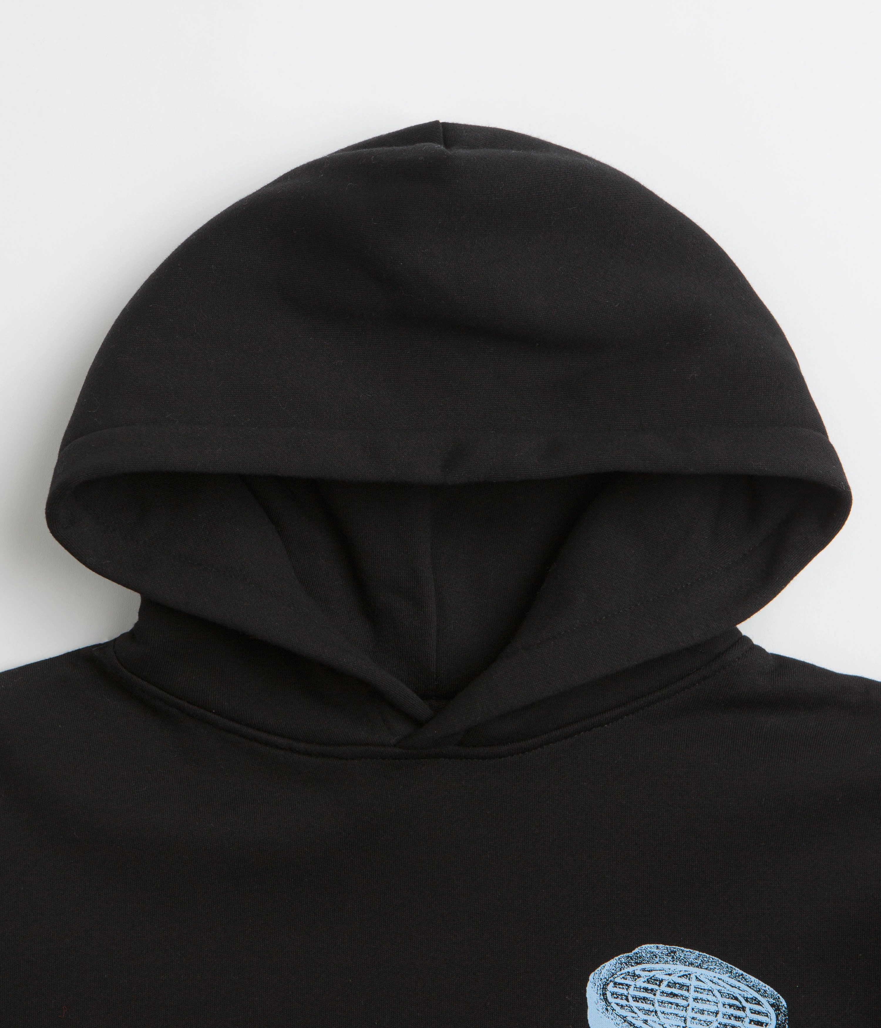 Butter Goods Terrain Hoodie - Black cool-toned Fray Resistant Finish